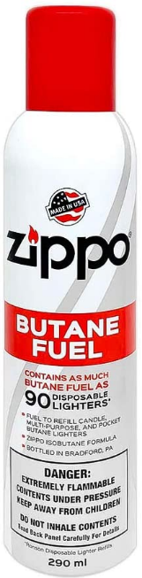 Zippo Butane Fuel - Leapfrog Outdoor Sports and Apparel