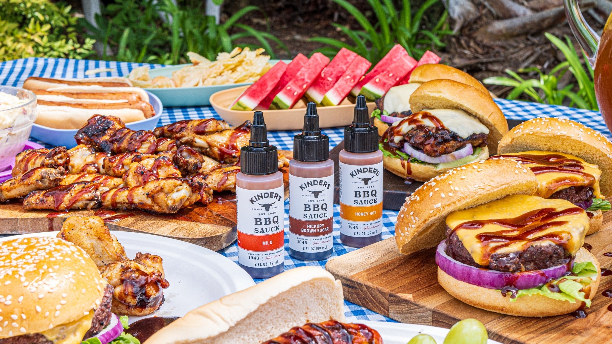 Kinders BBQ sauces and seasonings for grilling and smoking