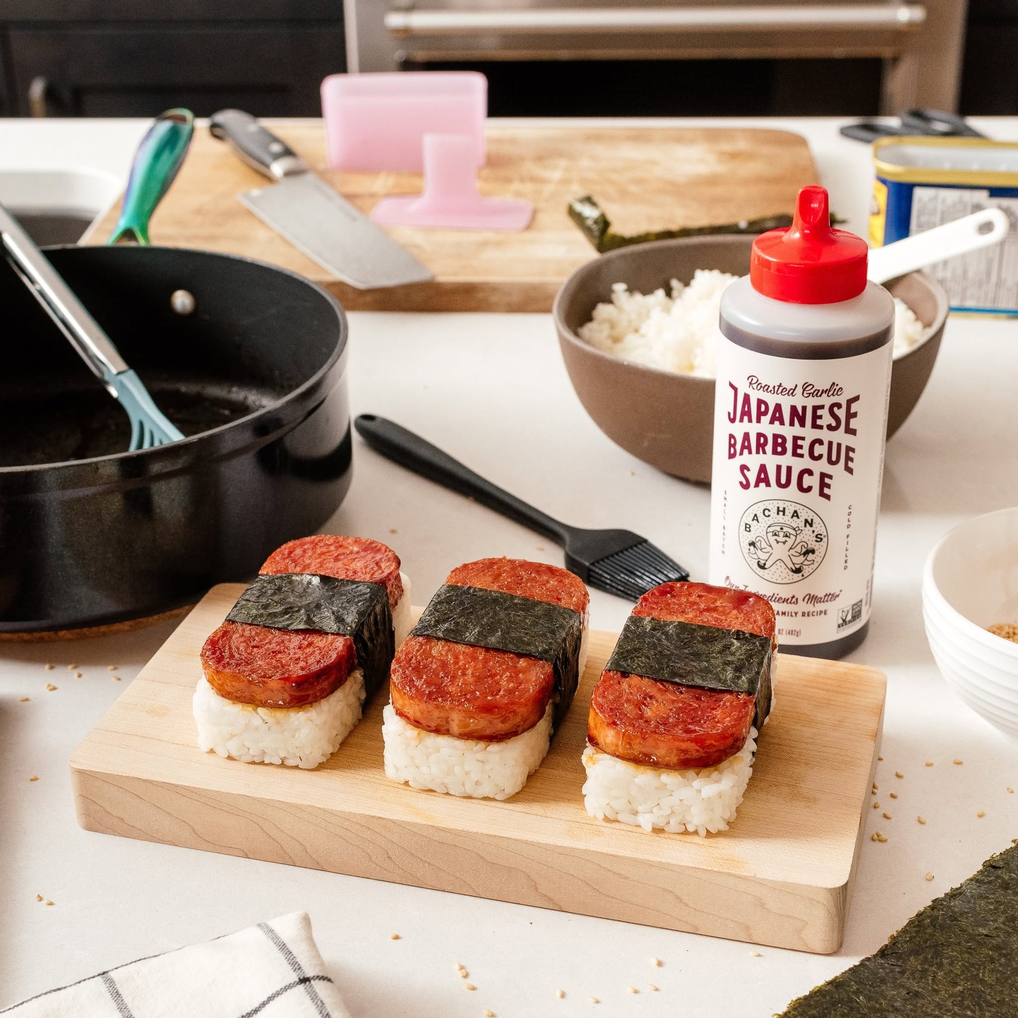 Bachan's Japanese BBQ Sauce and Japanese-inspired marinades for grilling, smoking, stir-fry, and outdoor cooking