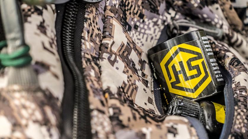 Hunters Specialties hunting concealment gear and field accessories used during a hunt