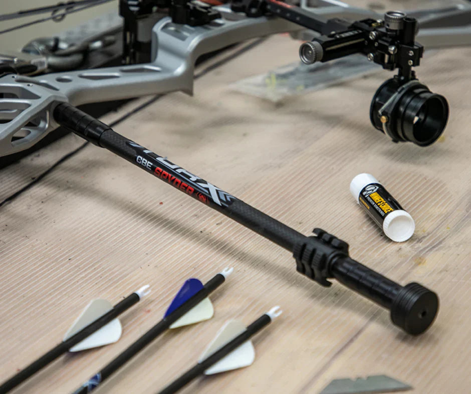 Assortment of stabilizer accessories including weights, dampeners and parts