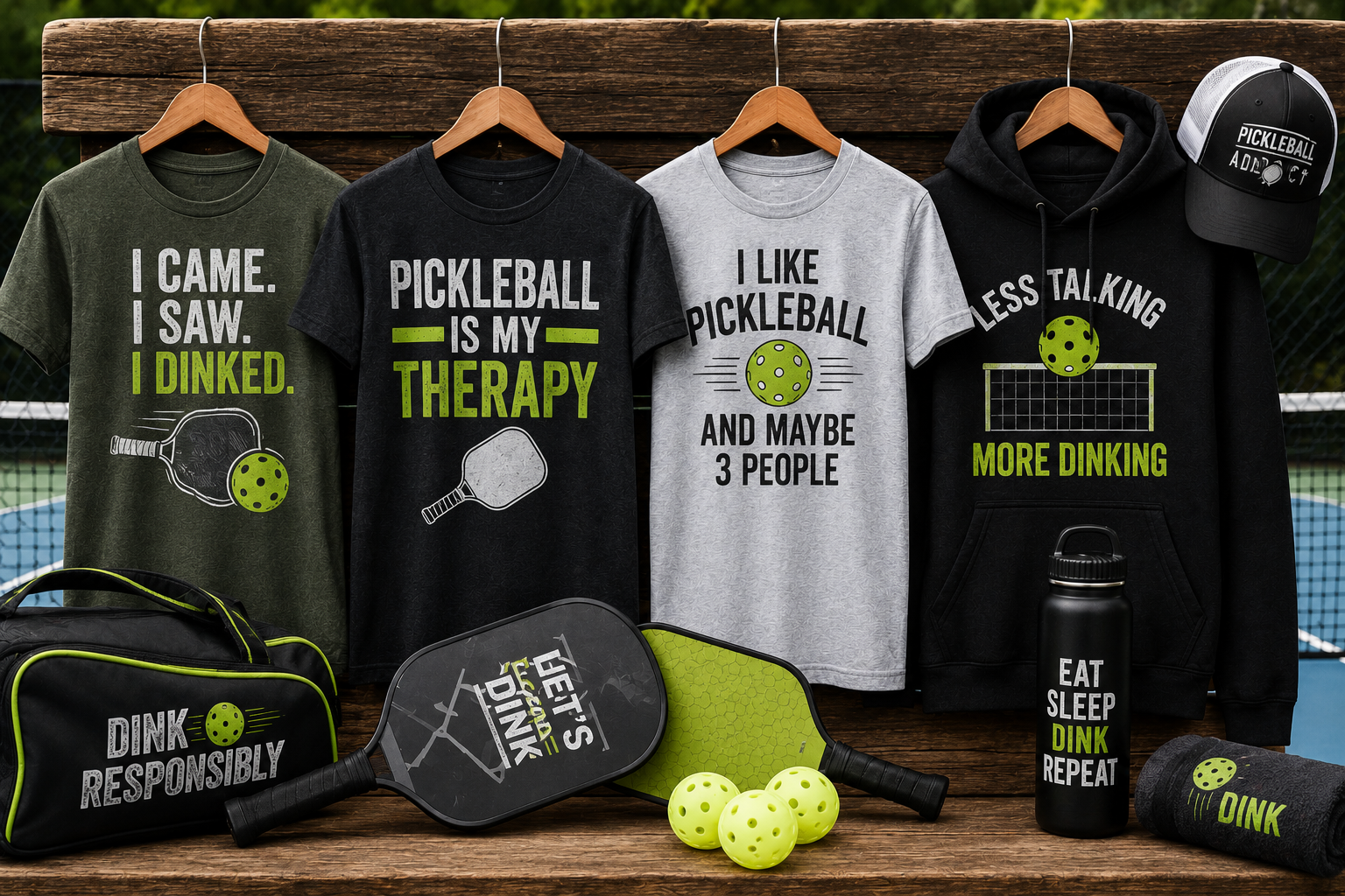 Pickleball Humor Apparel