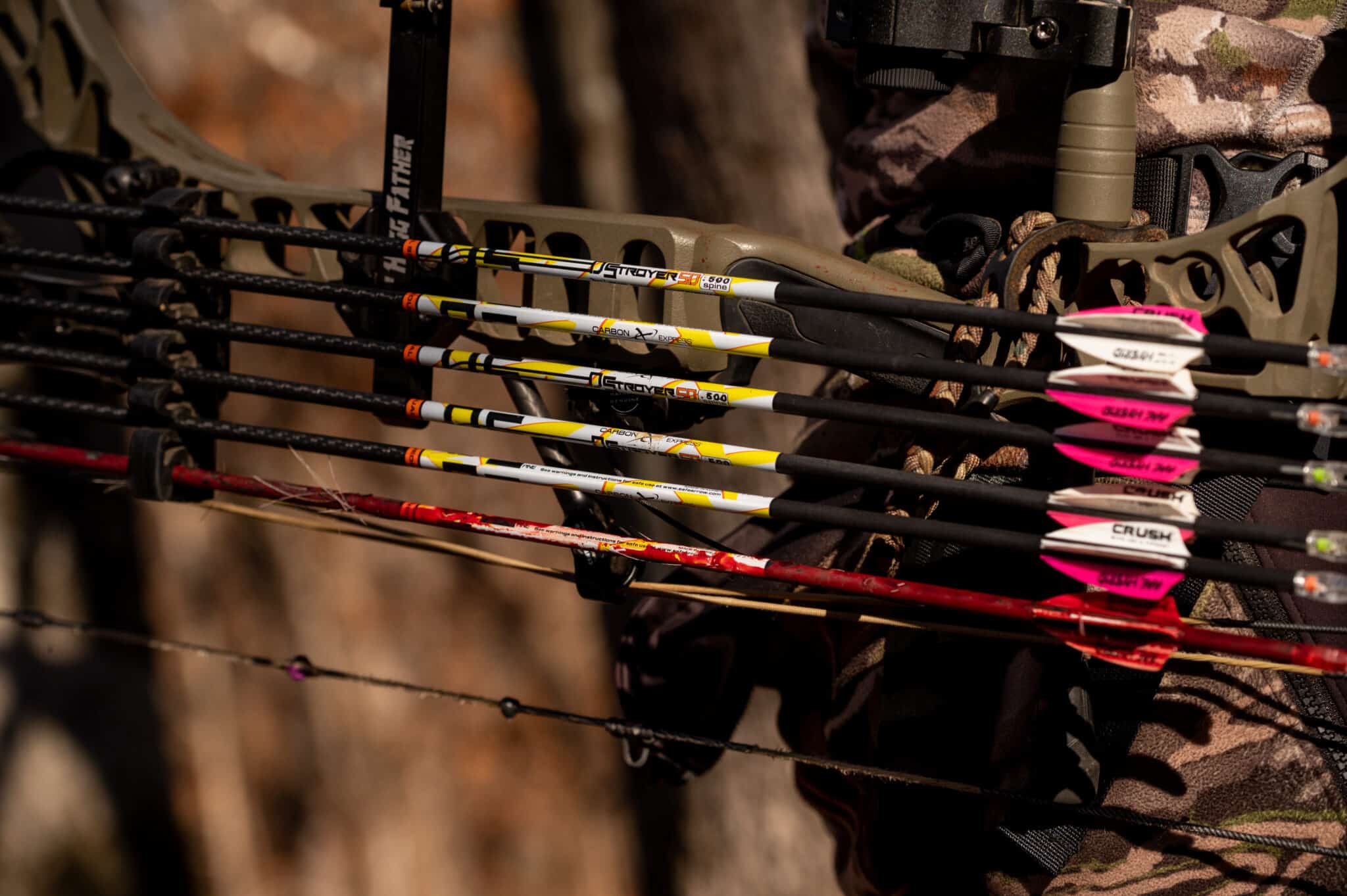 Carbon Express hunting arrows and crossbow bolts designed for accuracy and penetration