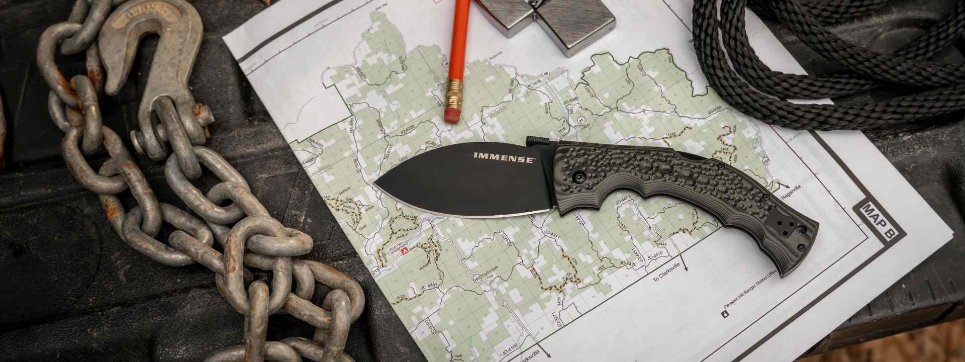 Cold Steel knives, axes, tomahawks, machetes, and outdoor edged tools for hunting, camping, and survival