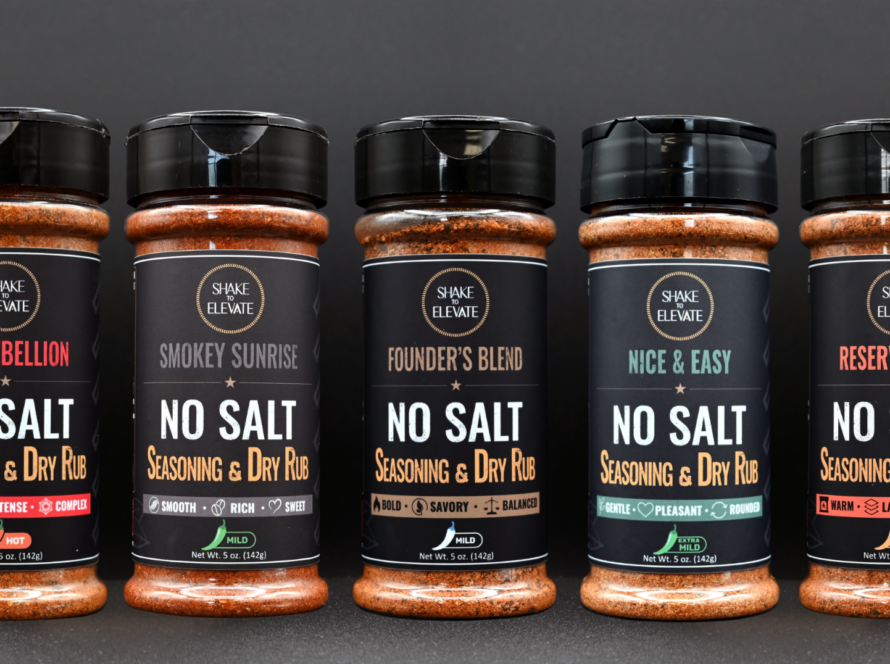Shake to Elevate premium no salt no sugar BBQ seasonings and dry rubs for grilling, smoking, and wild game cooking