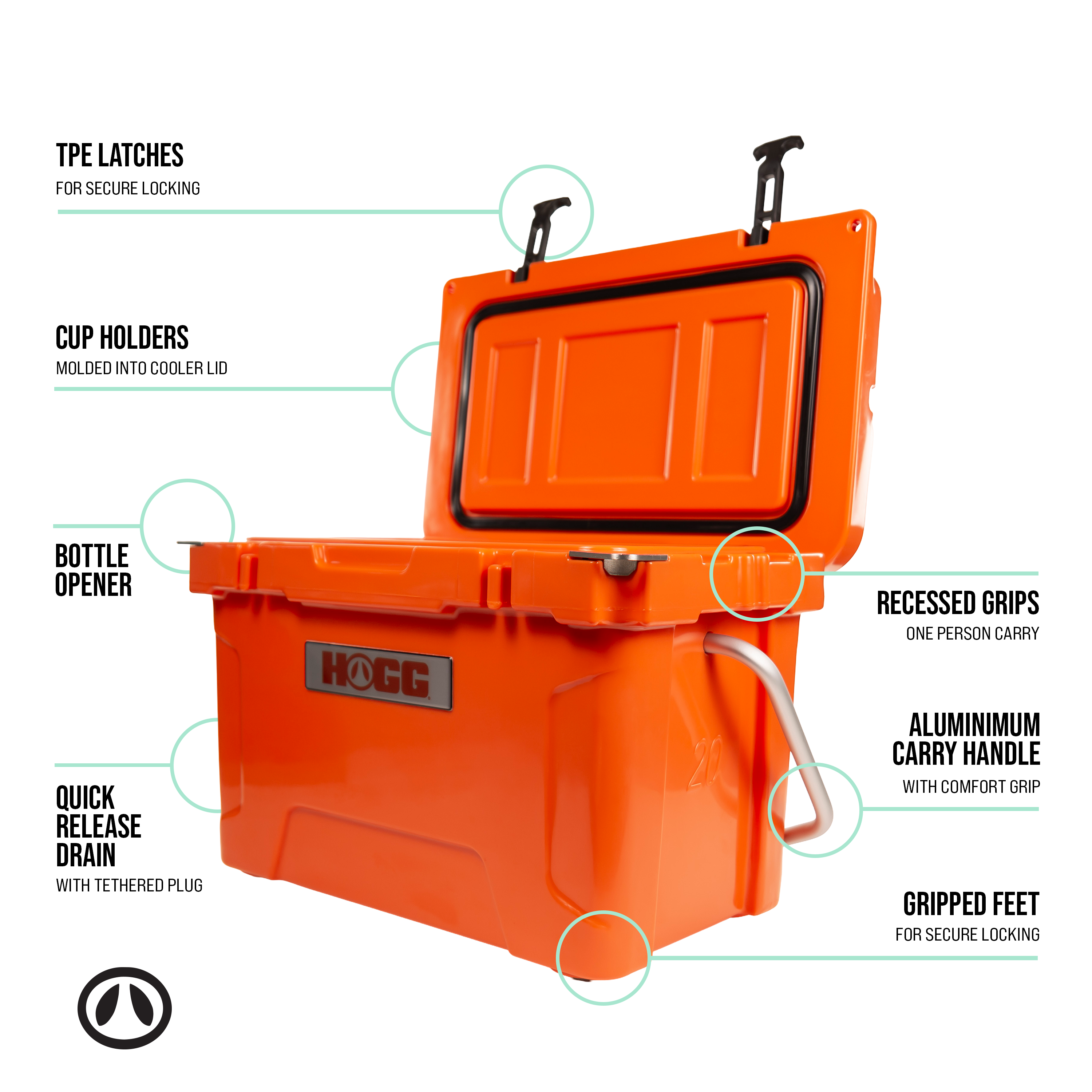 Hogg Outfitters - 20QT Cooler - Image 18