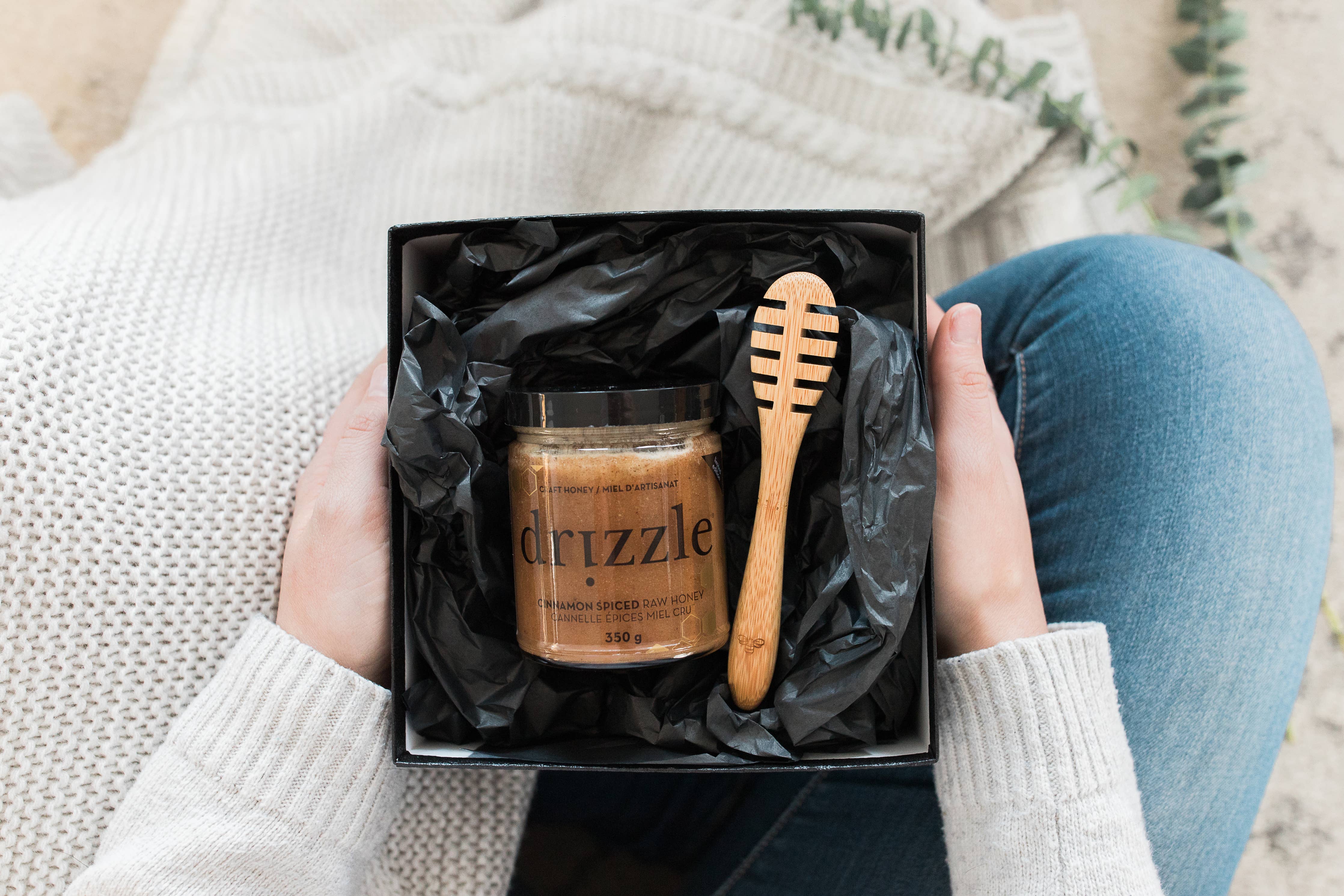 Drizzle Honey Cinnamon Spiced Raw Honey – 350 g - Image 6