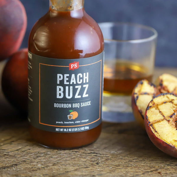 PS Seasoning BBQ Sauce Peach Buzz - Bourbon