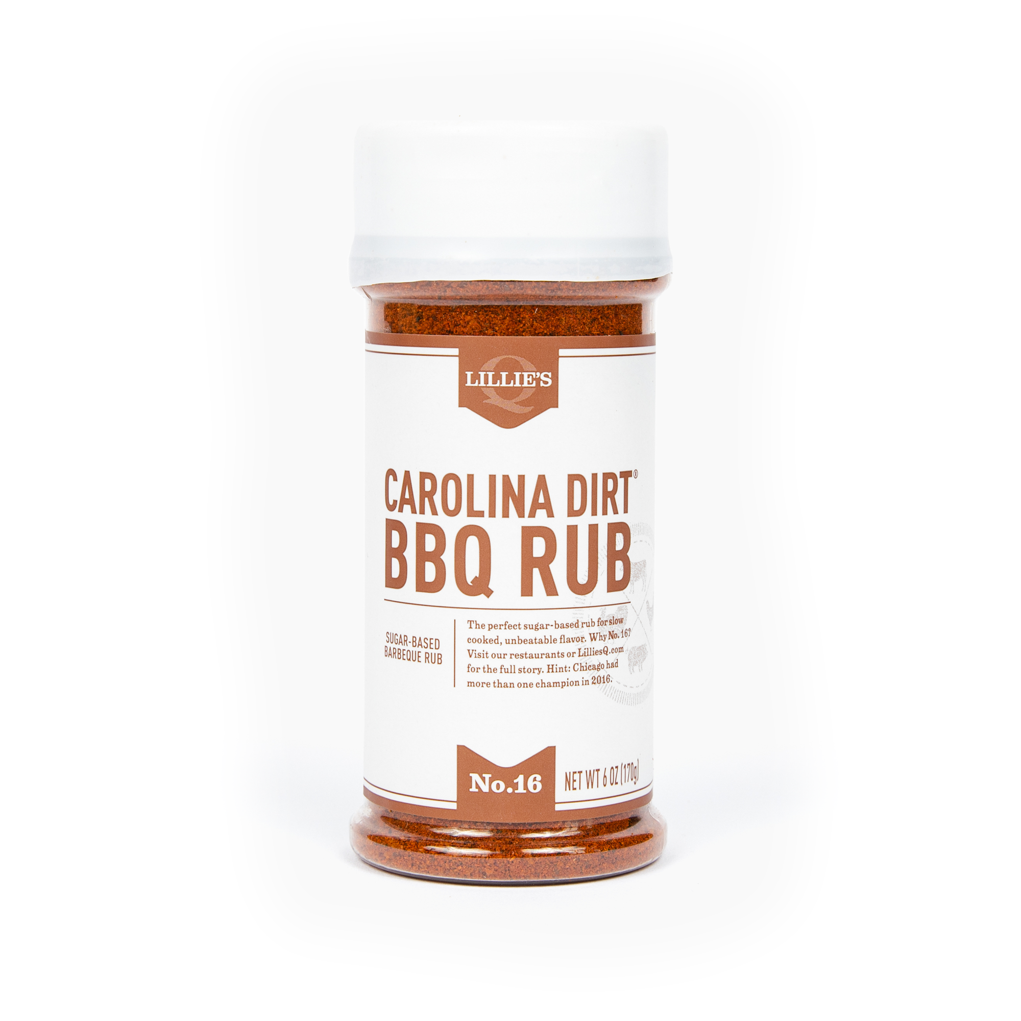 Lillie's Q Carolina Dirt BBQ Rub sweet smoky seasoning for pork ribs chicken beef vegetables and barbecue