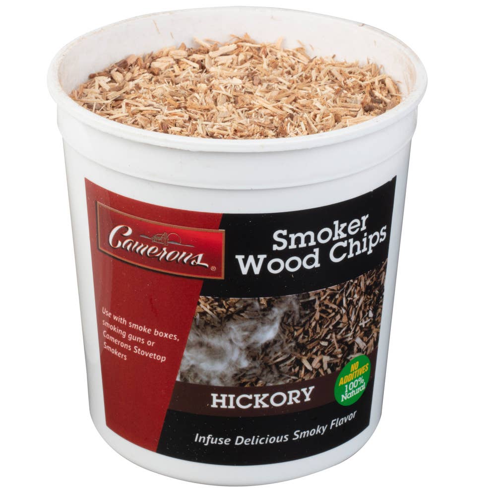 Camerons extra fine hickory smoker chips for cocktail smokers smoking guns grills and BBQ