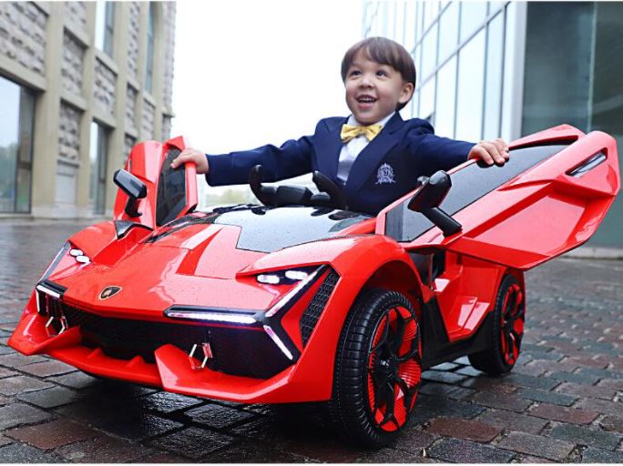 2025 Lamborghini Style 12V Kids Ride On Car With Remote Control