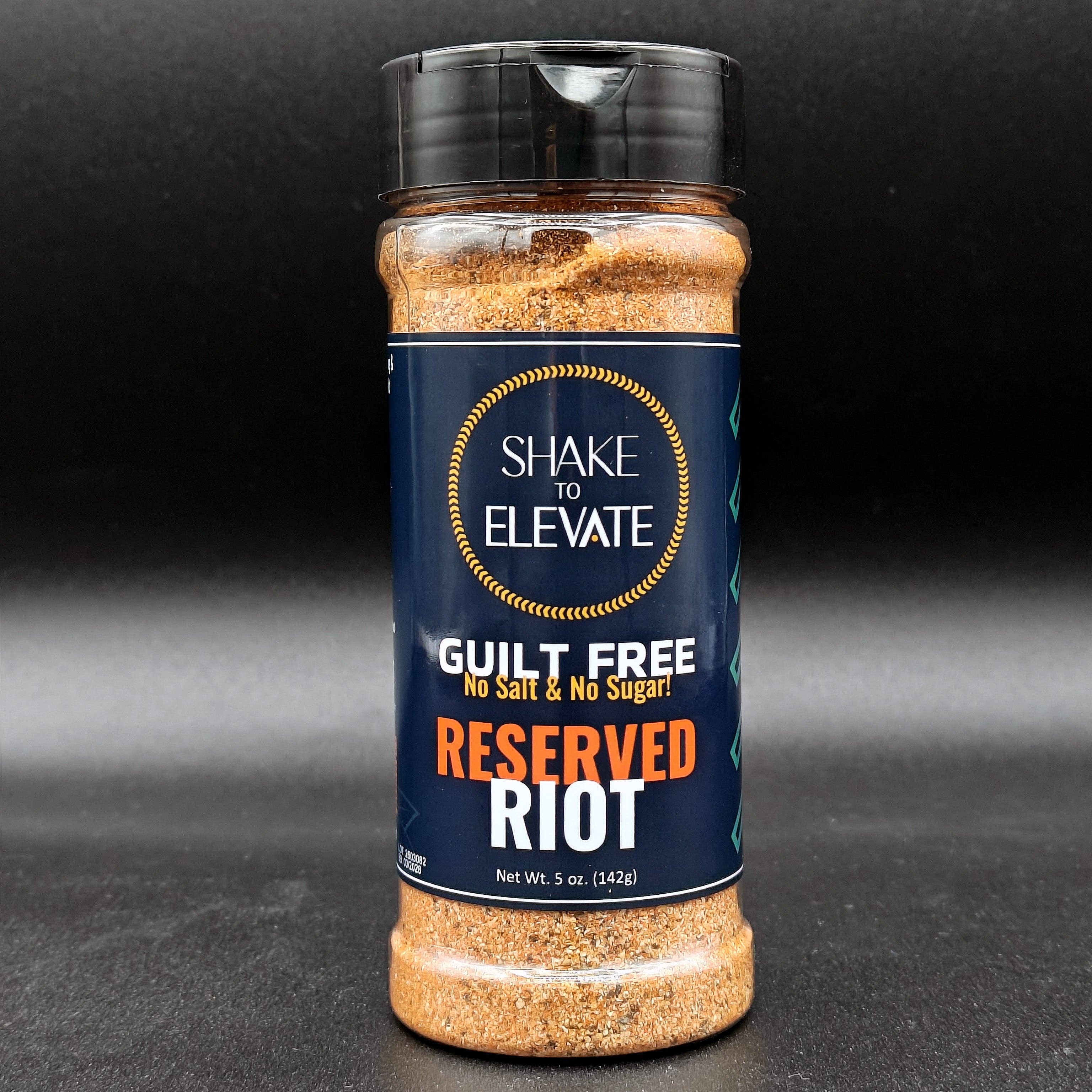 Shake to Elevate Guilt Free Reserved Riot No Salt & No Sugar Seasoning - Image 6