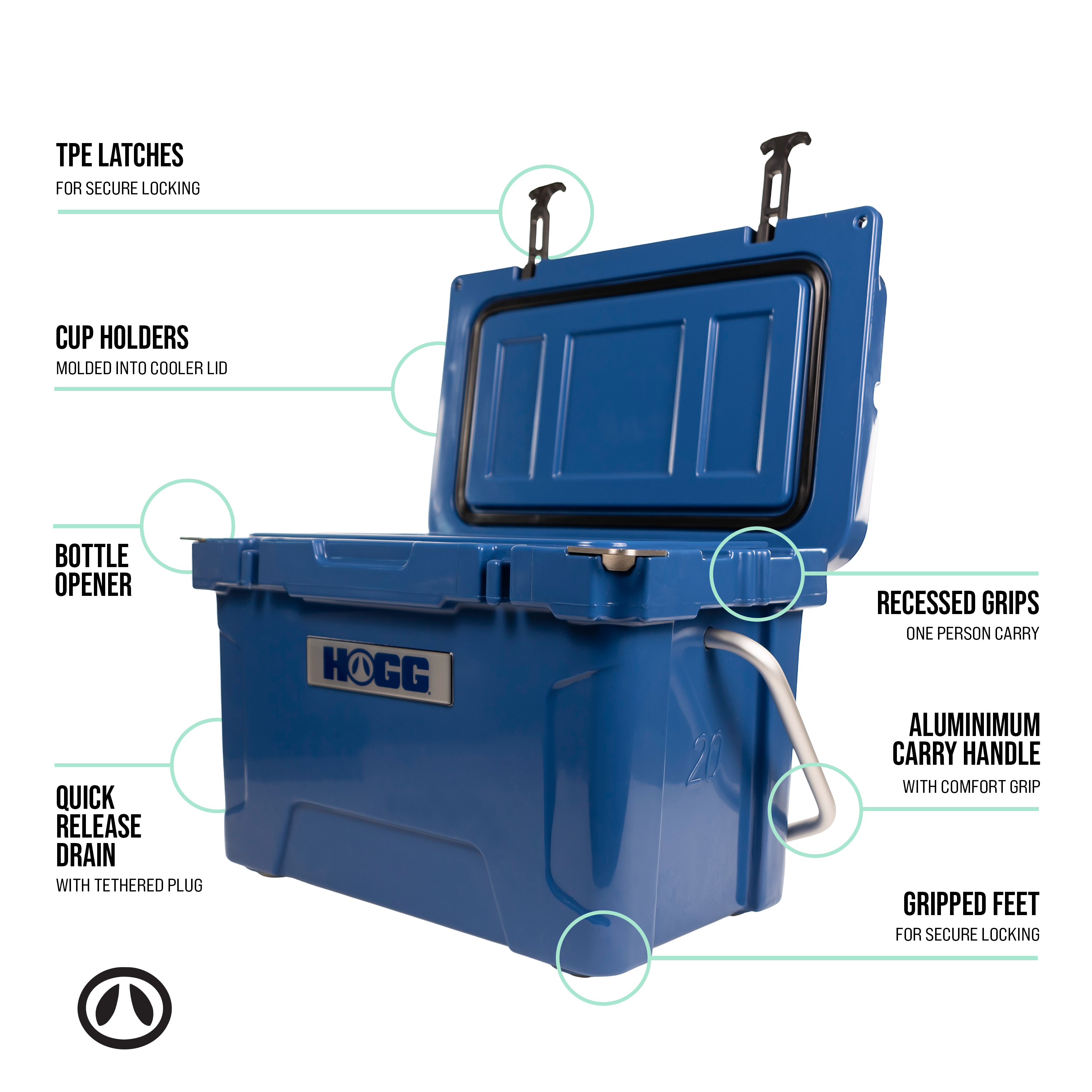 Hogg Outfitters - 20QT Cooler