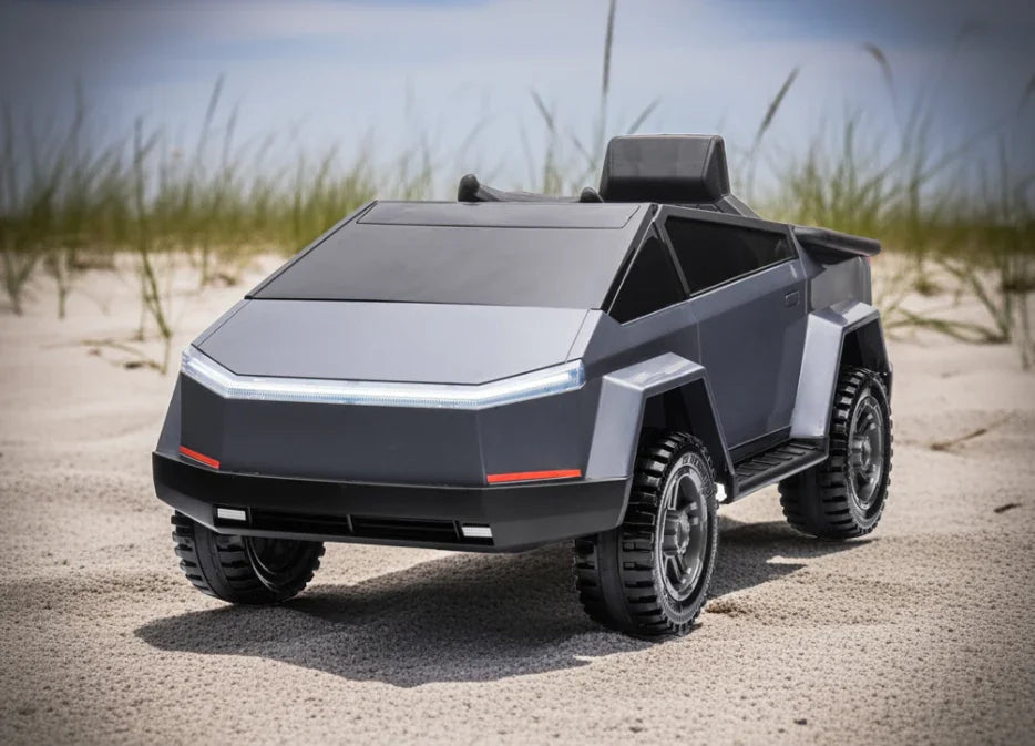2026 Tesla Cybertruck Style 12V Kids Ride On Car with Remote Control
