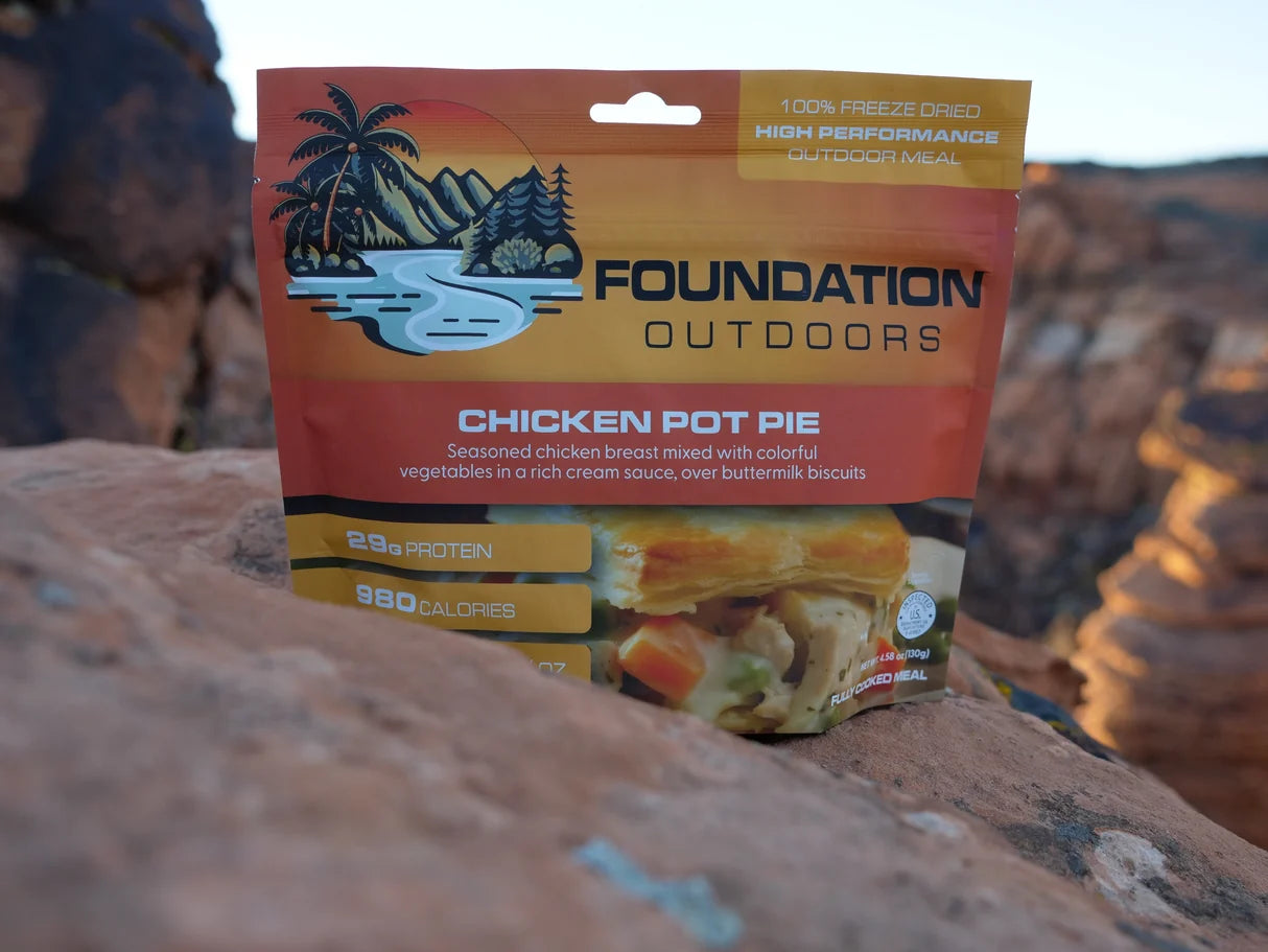 Foundation Outdoors Chicken Pot Pie Meal - Image 5