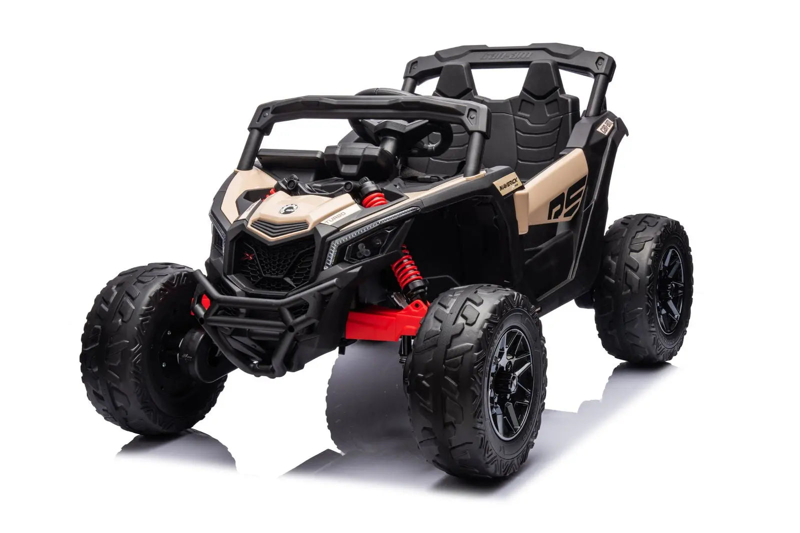 24V kids electric ride-on UTV, off-road style, single seat, large rugged tires