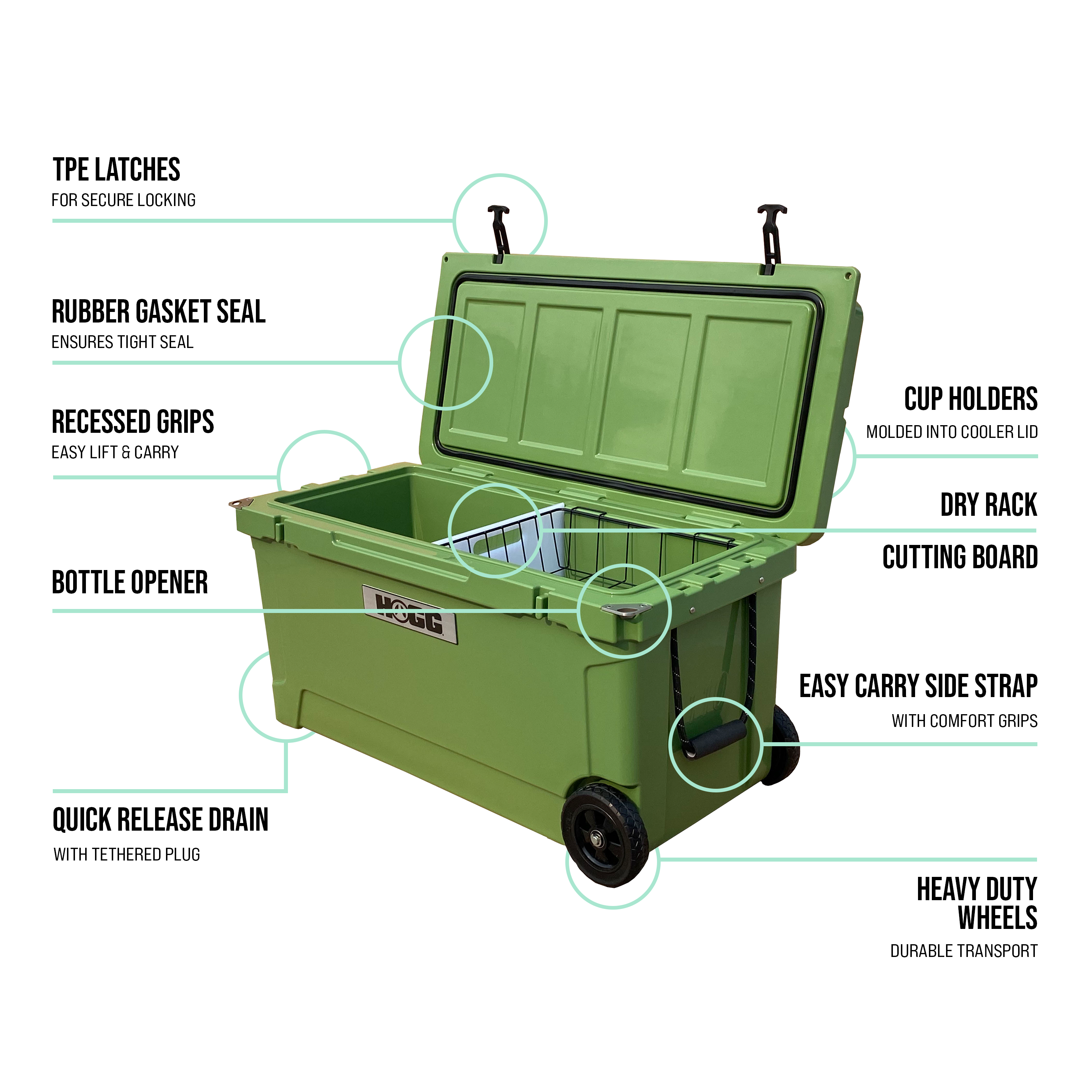 Hogg Outfitters - 110QT Cooler - Image 11