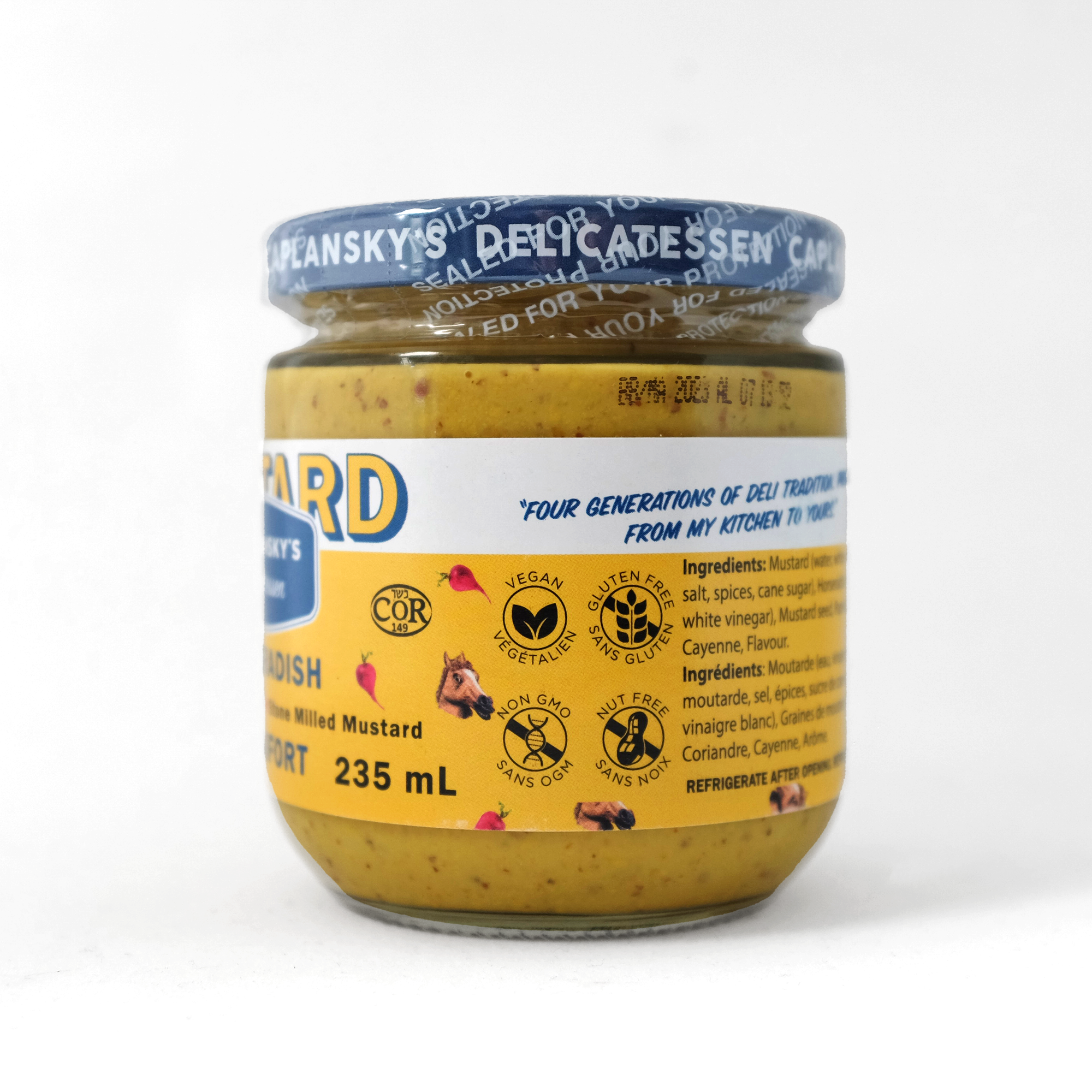Caplansky's Deli Mustard - Horseradish - Image 8