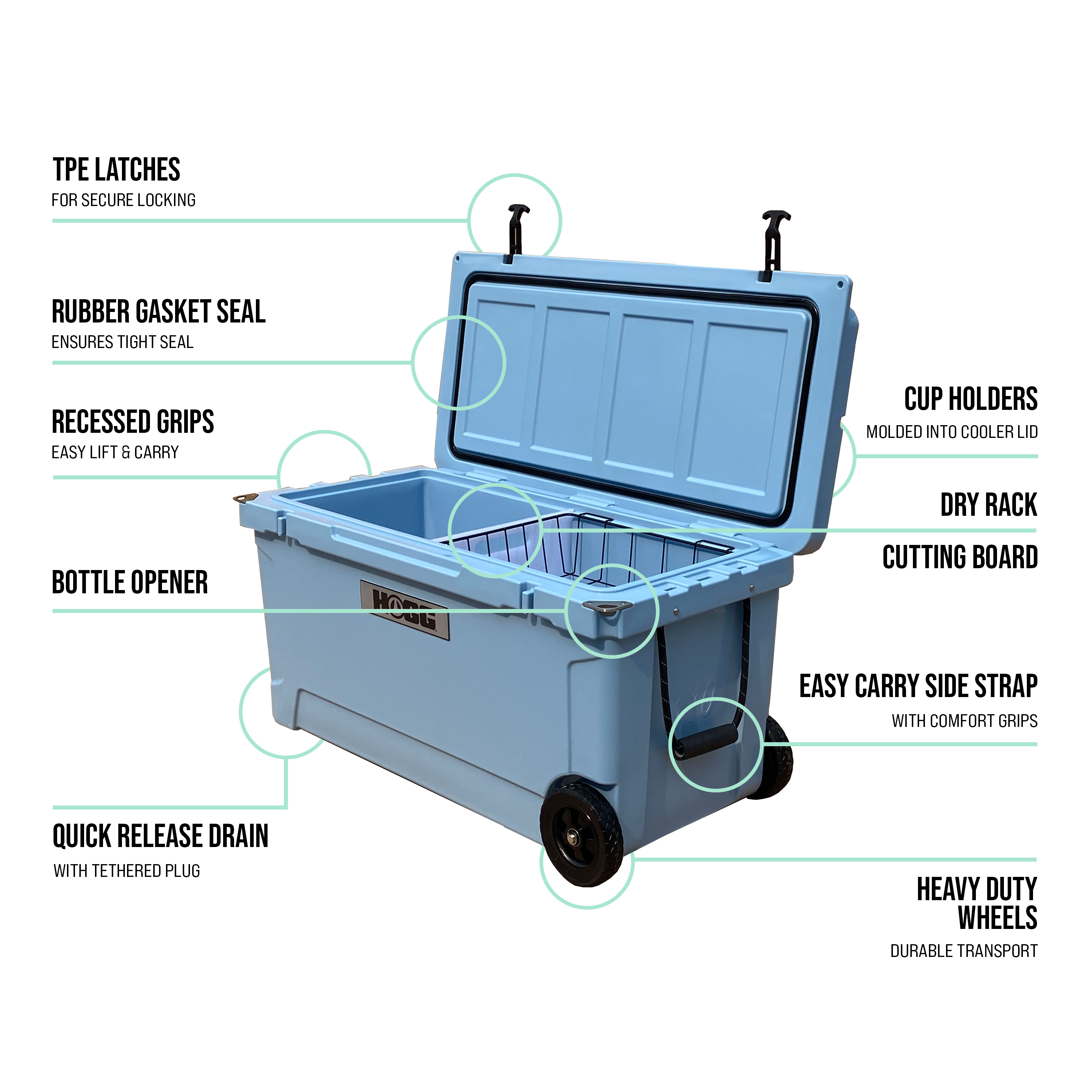 Hogg Outfitters - 110QT Cooler - Image 8