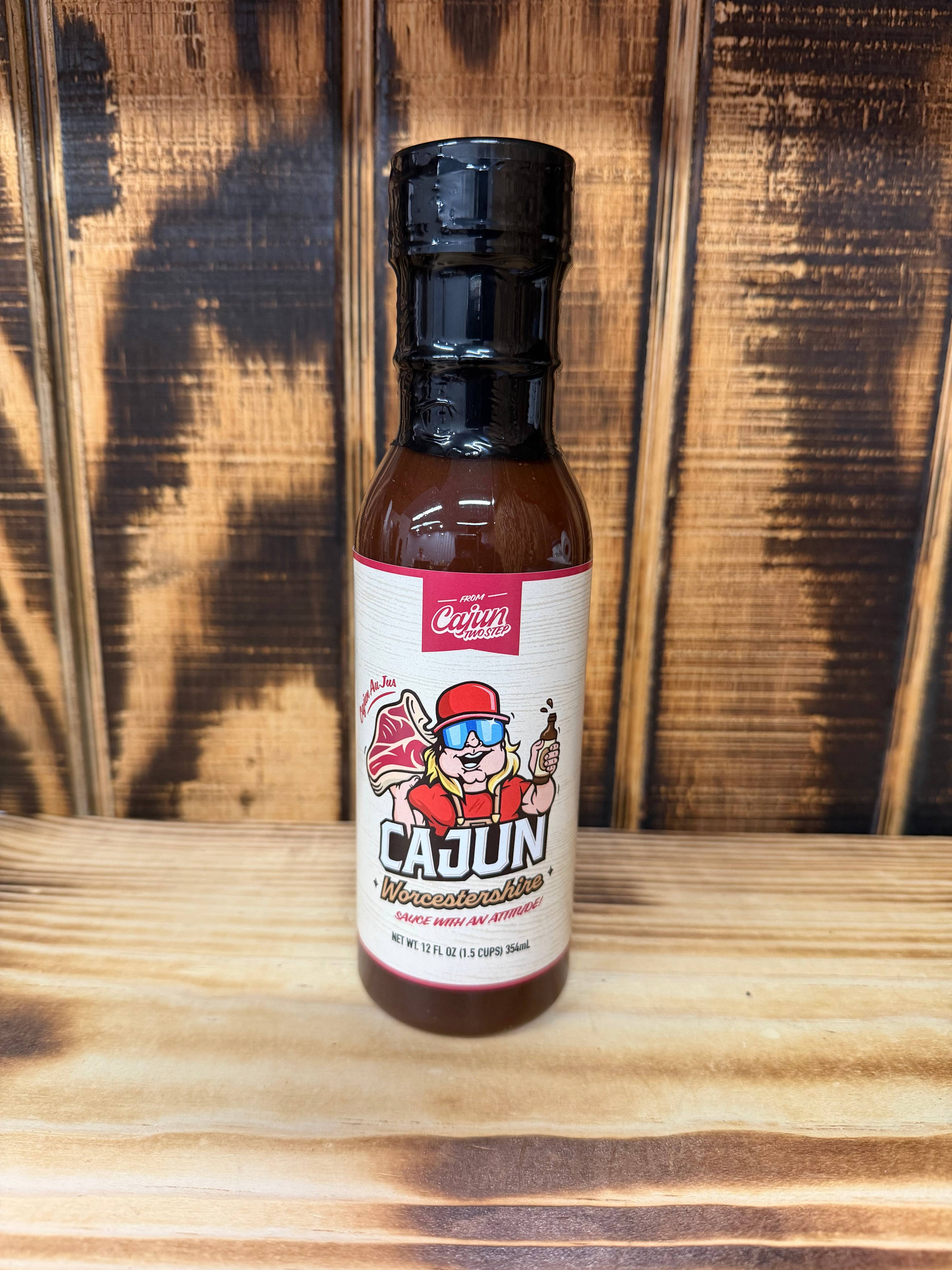 Cajun Two Step Worcestershire Sauce Cajun Au Jus 12 oz bottle