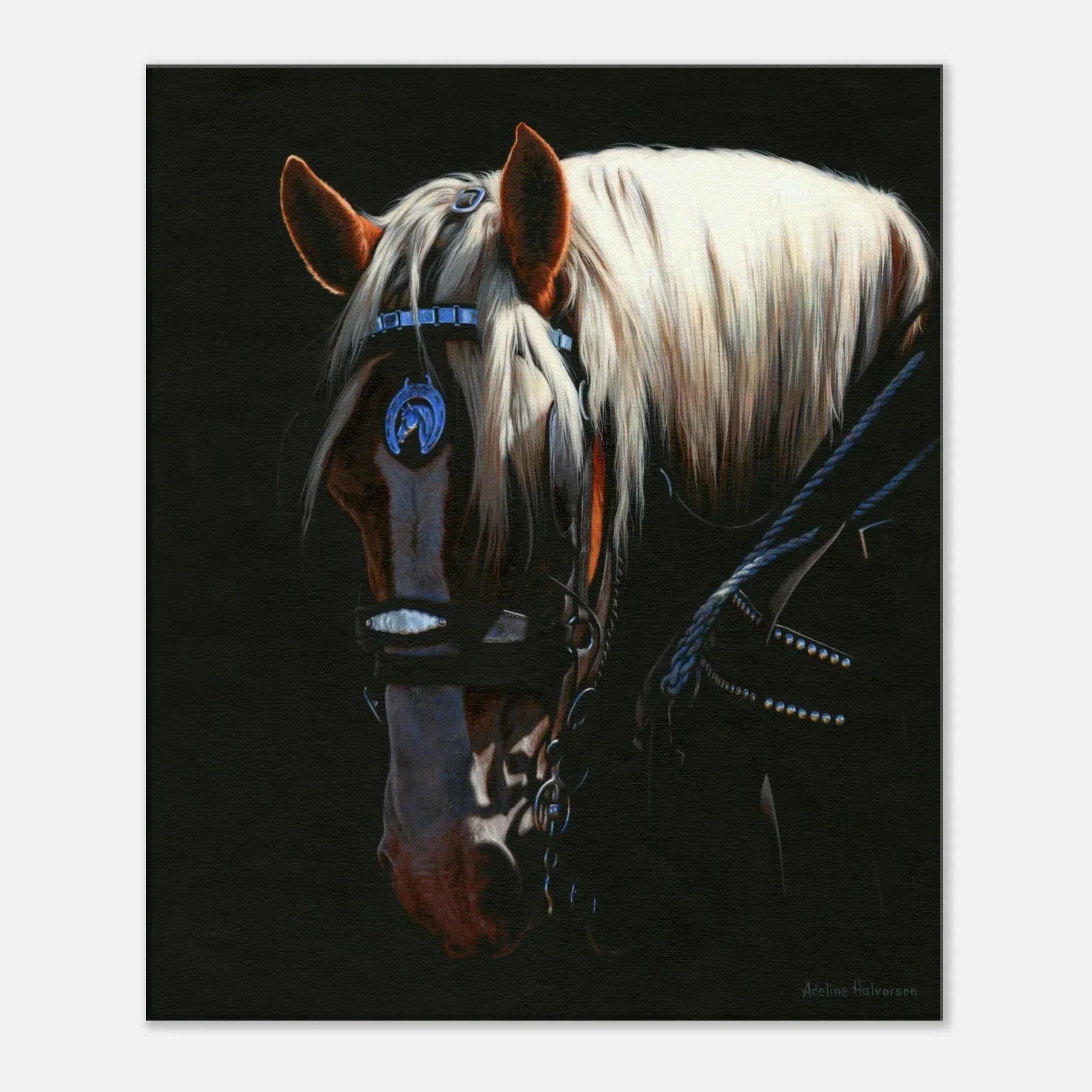 Adeline Halvorson Artworks Silent Strength Canvas