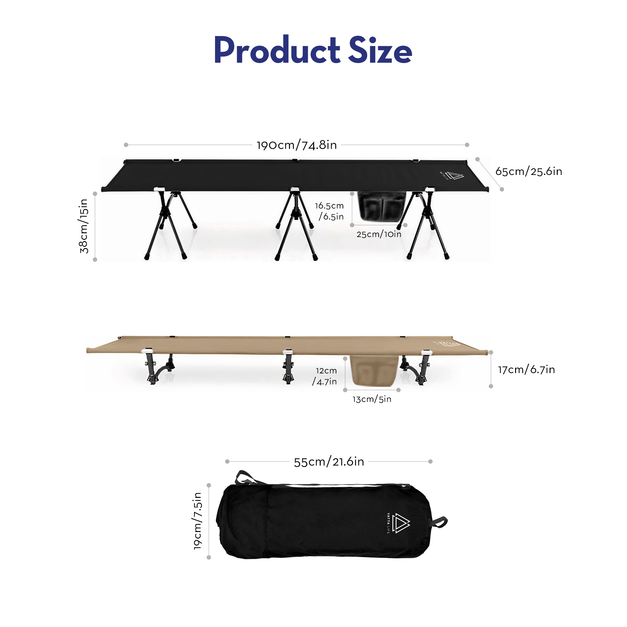The Adventure Portable Camping Cot - Image 8