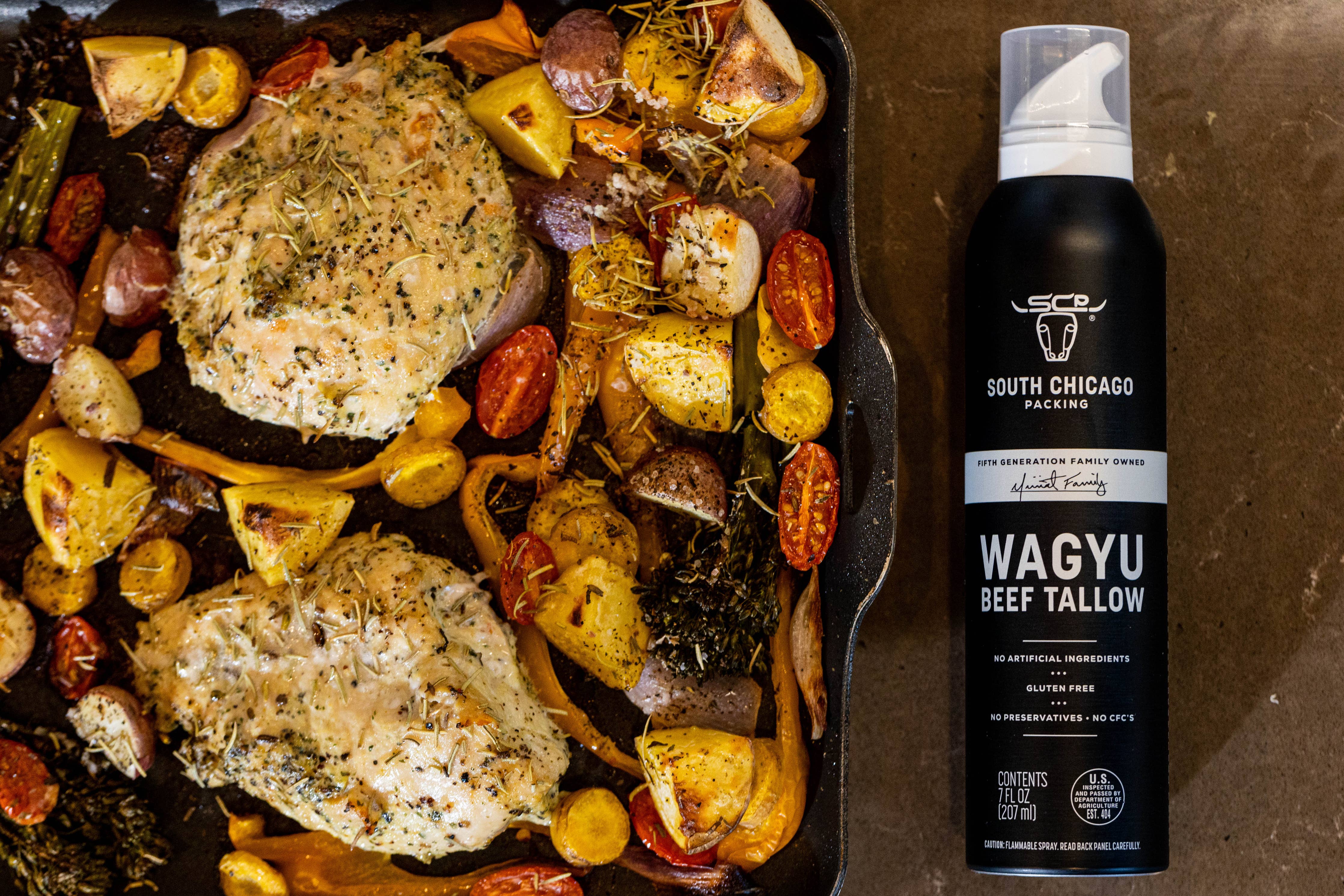 South Chicago Packing Wagyu Beef Tallow Cooking Spray - Image 5