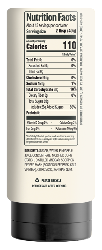 Kosmos Q Pineapple Heat BBQ Glaze 21oz - Image 3