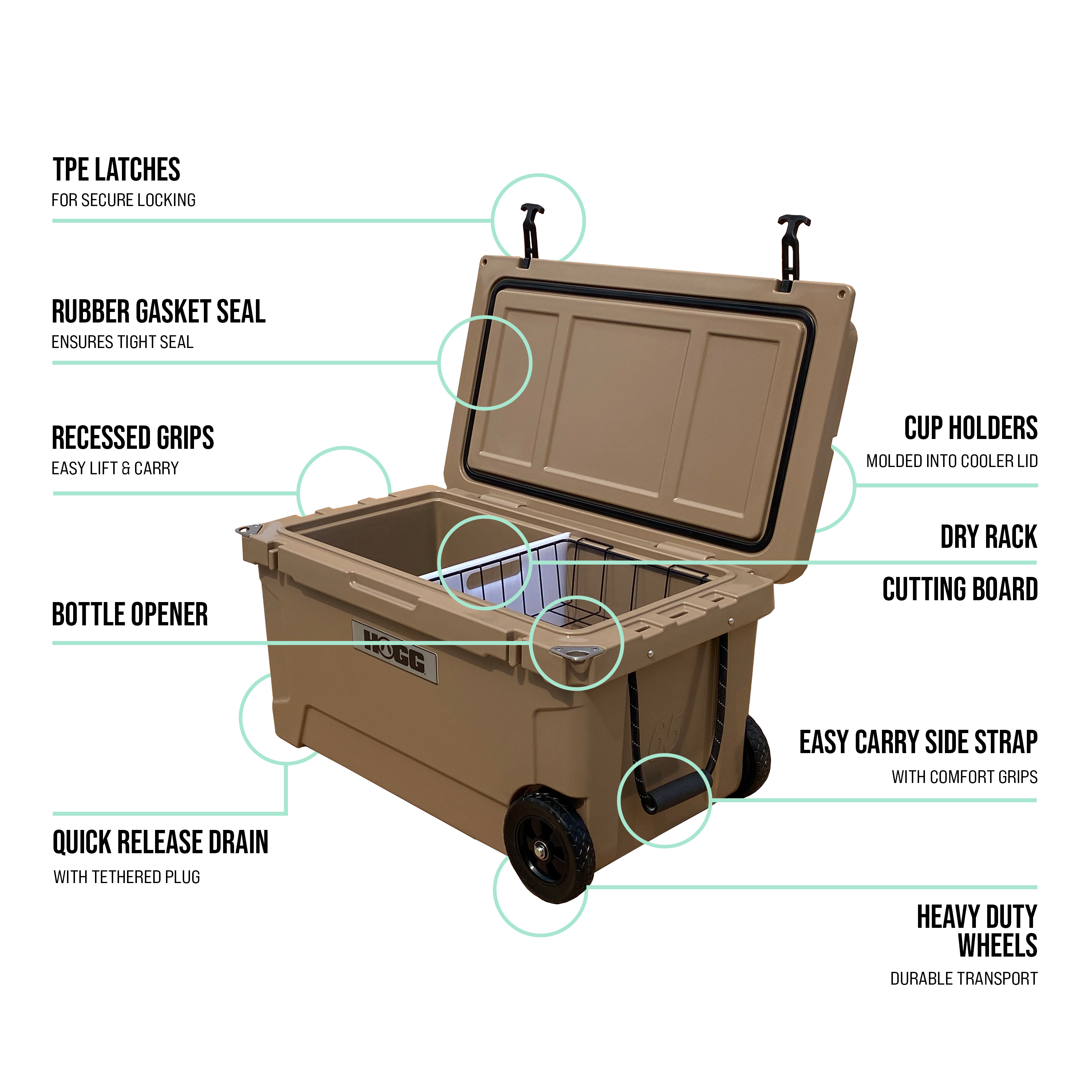 Hogg Outfitters - 65QT Cooler - Image 8