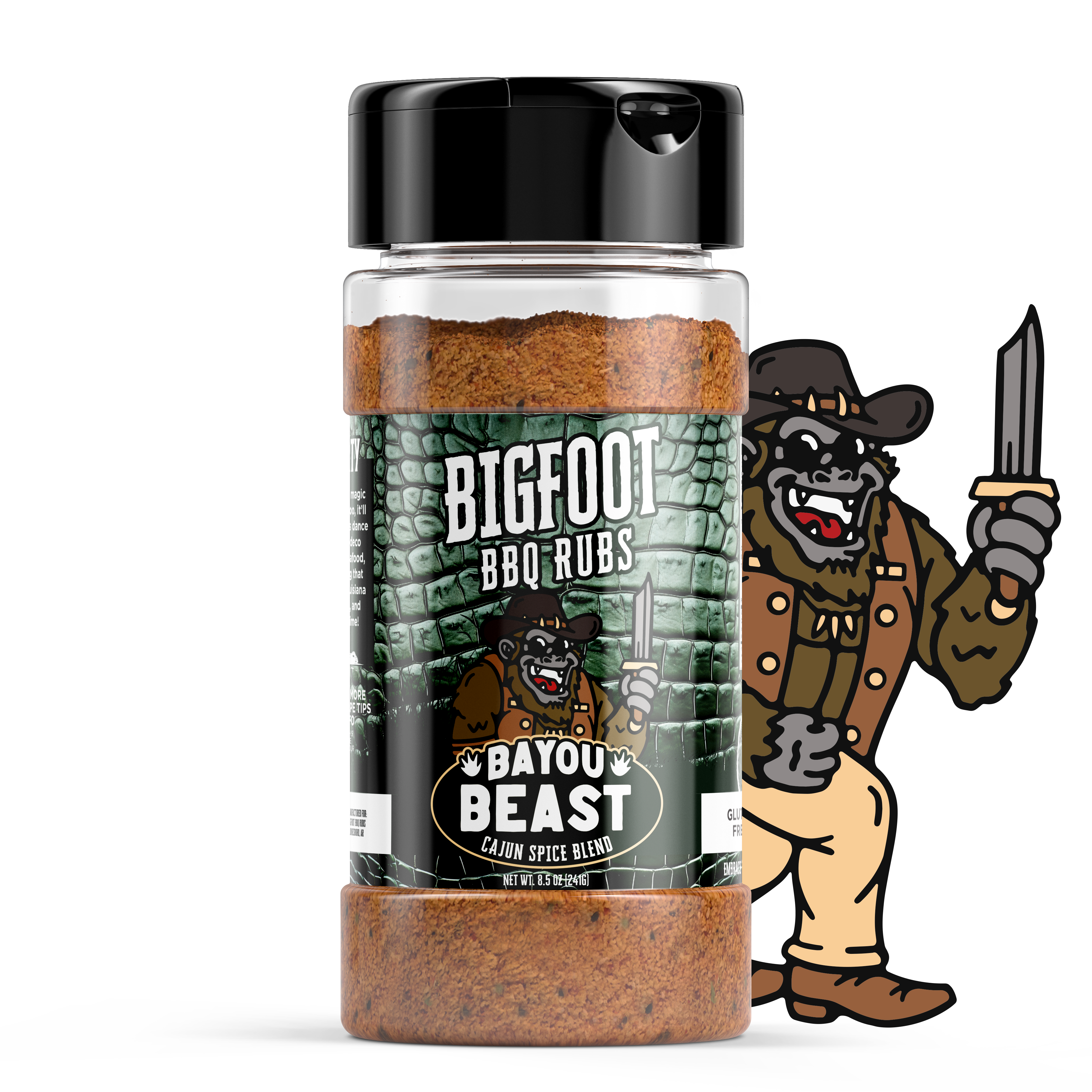Bigfoot BBQ Rubs Bayou Beast Cajun Spice Blend - Image 2