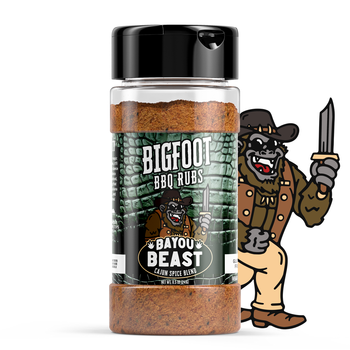 Bigfoot BBQ Rubs Bayou Beast Cajun Spice Blend - Image 2