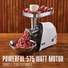 Weston #8 Electric Meat Grinder & Sausage Stuffer 575W