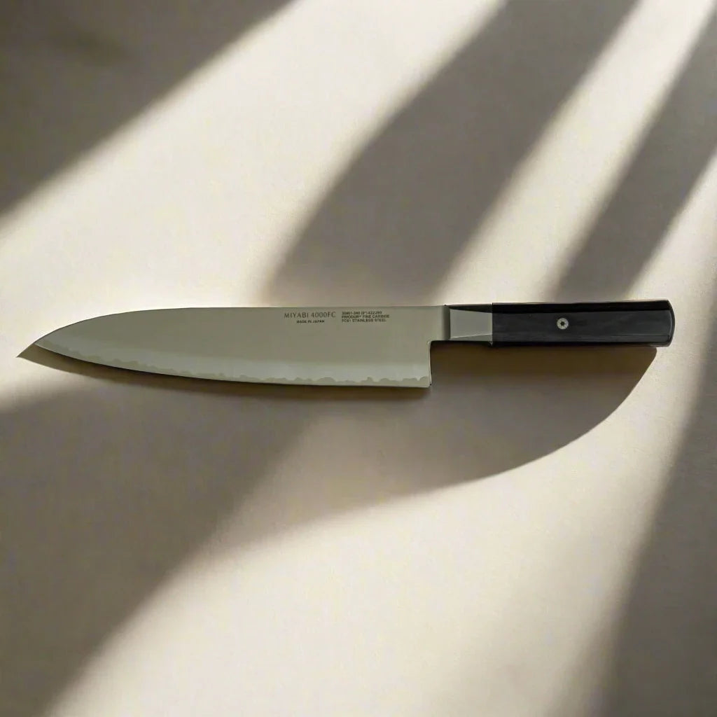 MIYABI 4000 FC 9.5-Inch Gyutoh Knife – Black Handle - Image 4
