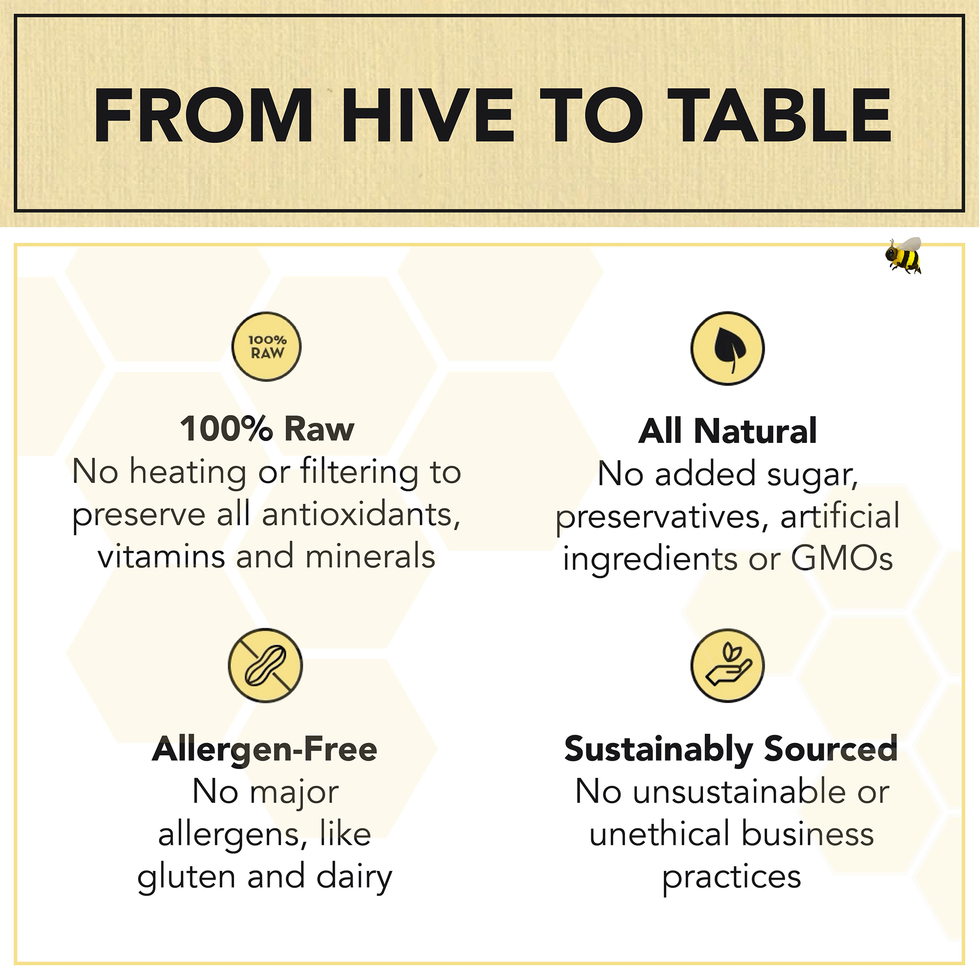 Drizzle Honey Golden Raw Honey - Image 8