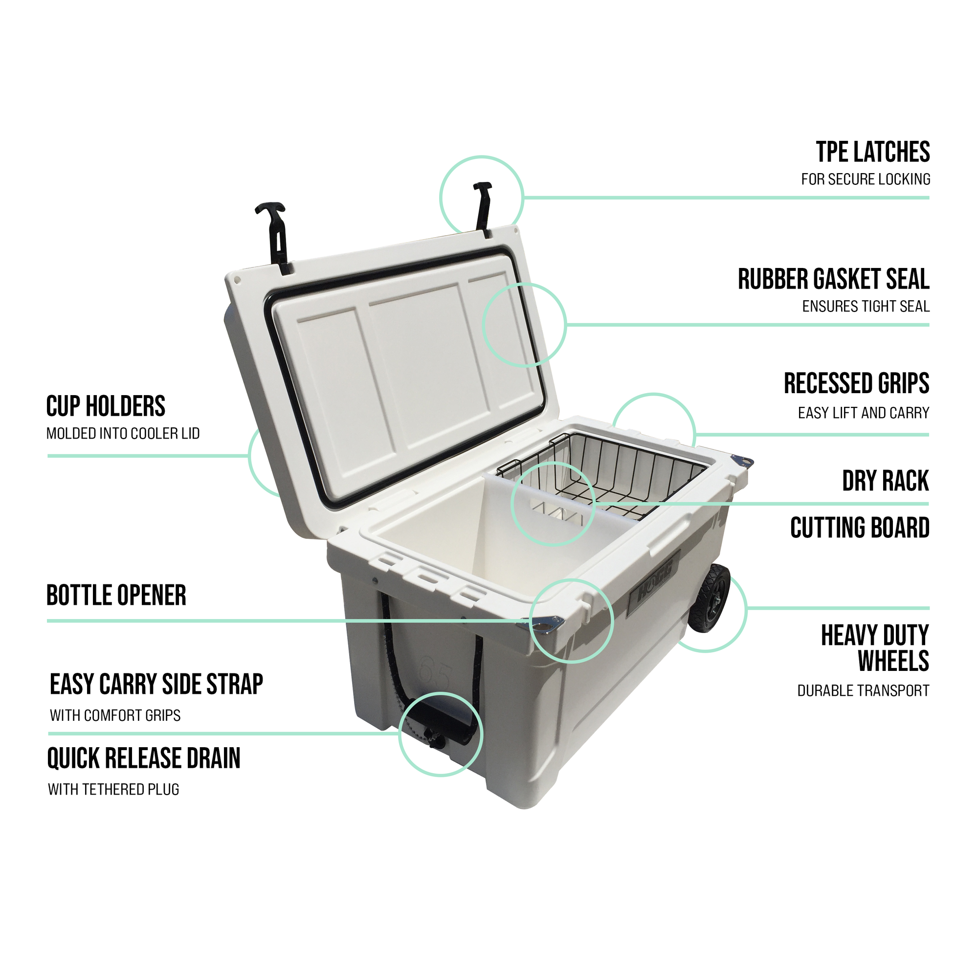 Hogg Outfitters - 65QT Cooler - Image 2