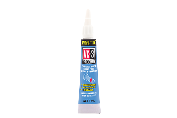 Vibra-TITE VC-3 Threadmate 5mL tube, threadlocker for shock and vibration resistance