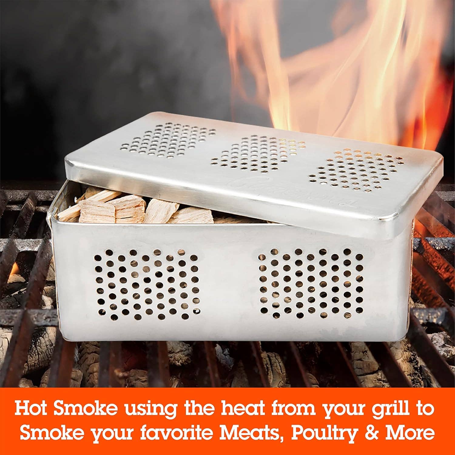 Camerons The Flip Professional Hot & Cold Smoker Box - Image 5