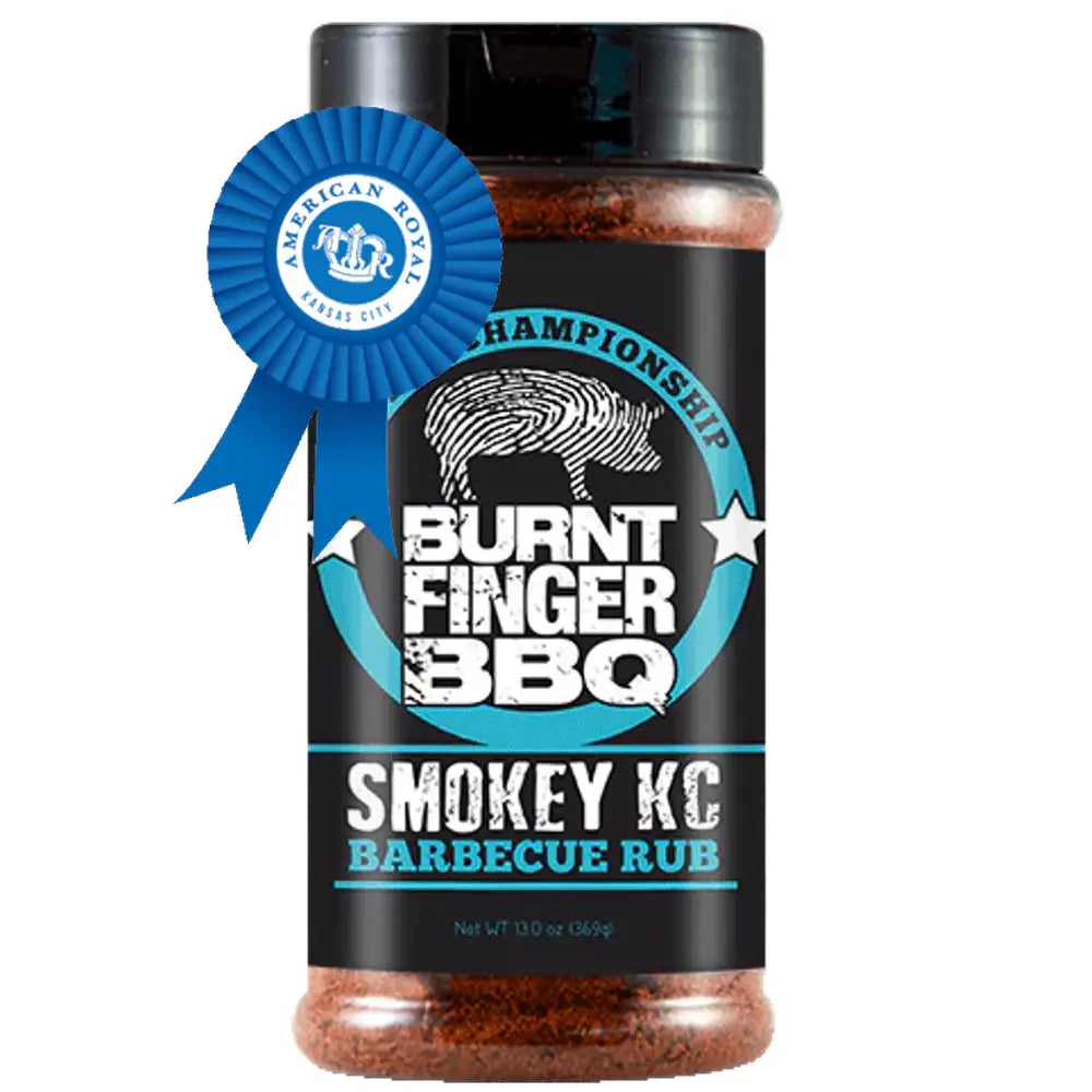 Burnt Finger BBQ Smokey Kansas City BBQ Rub competition seasoning for brisket ribs chicken pork and beef