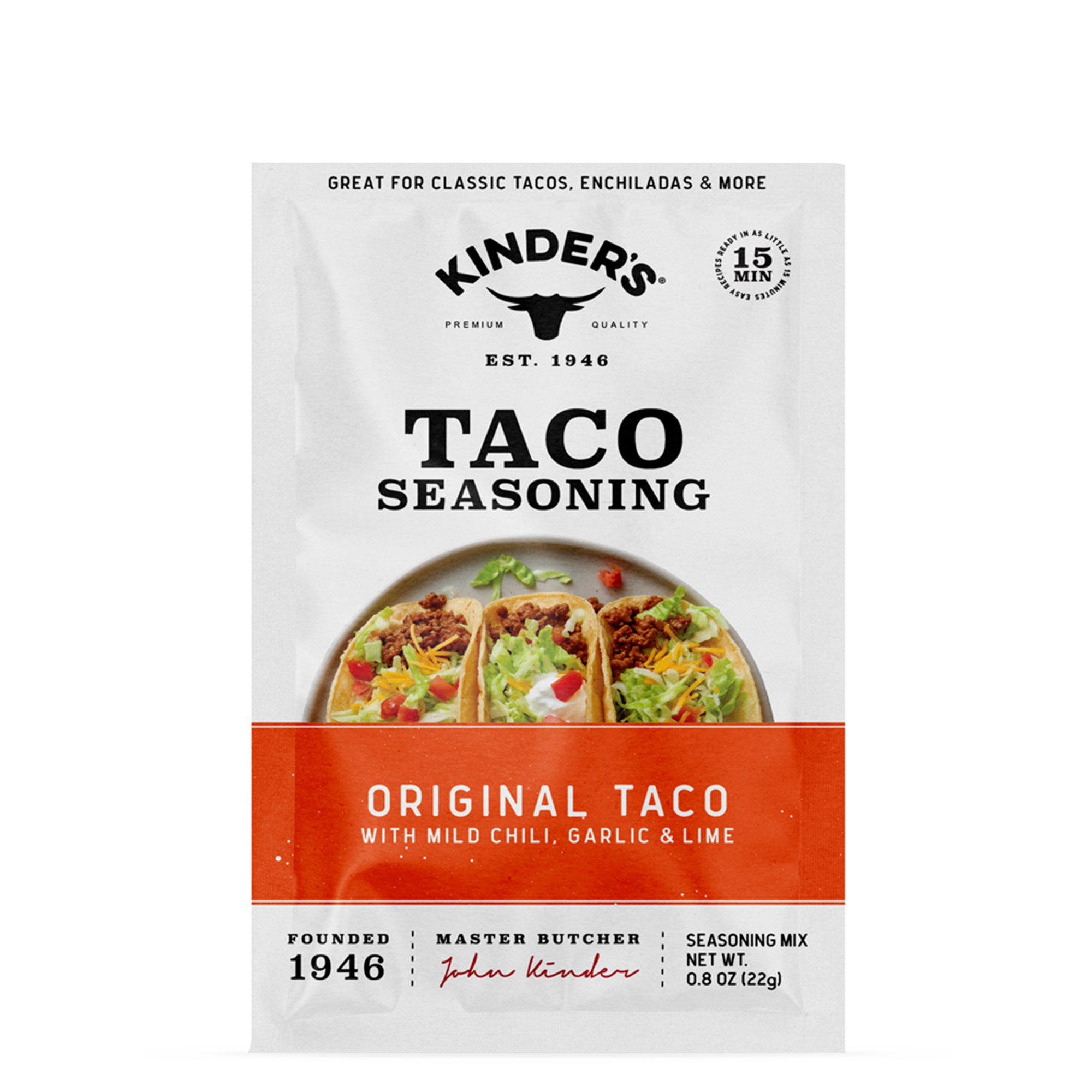 Kinder's Original Taco Mexican Seasoning