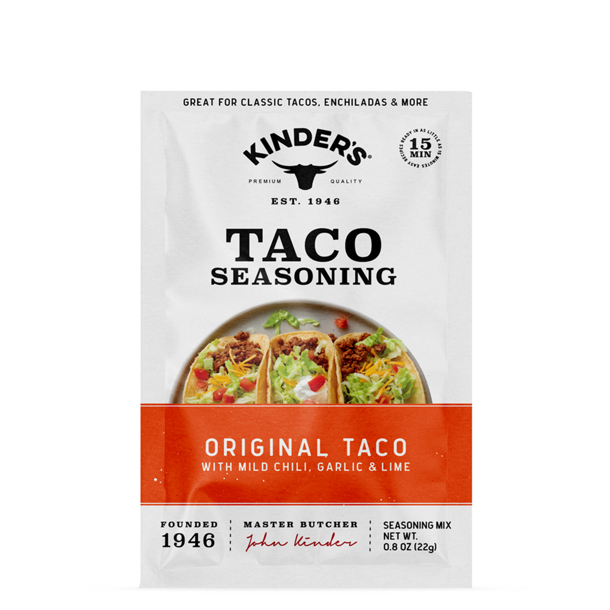 Kinder's Original Taco Mexican Seasoning