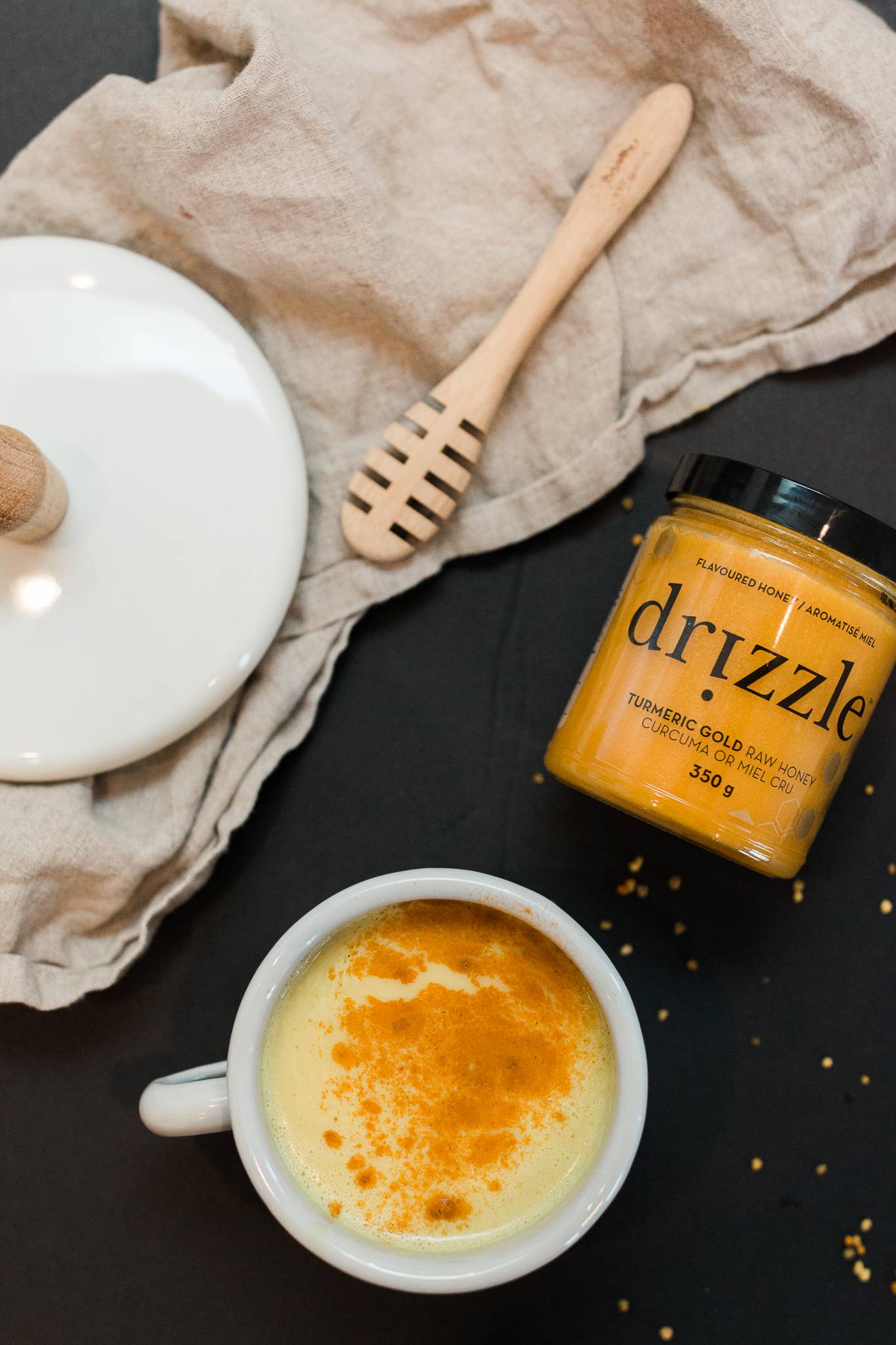 Drizzle Honey Turmeric Gold Superfood Honey - Image 2