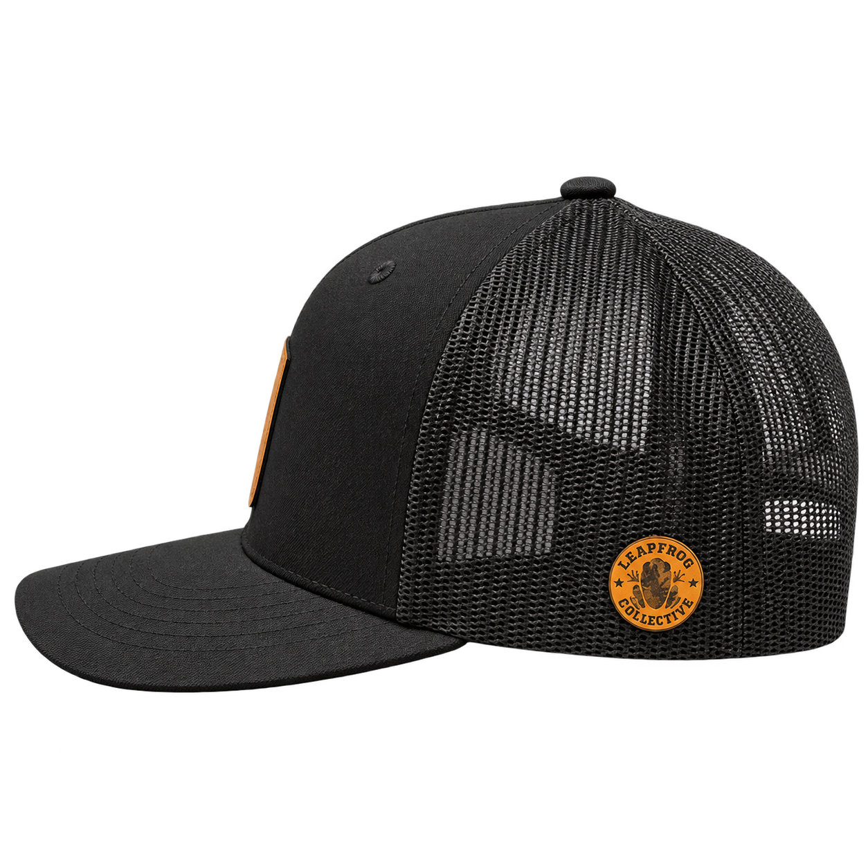Leapfrog Collective High Country Mule Deer Leather Patch Hat - Image 2