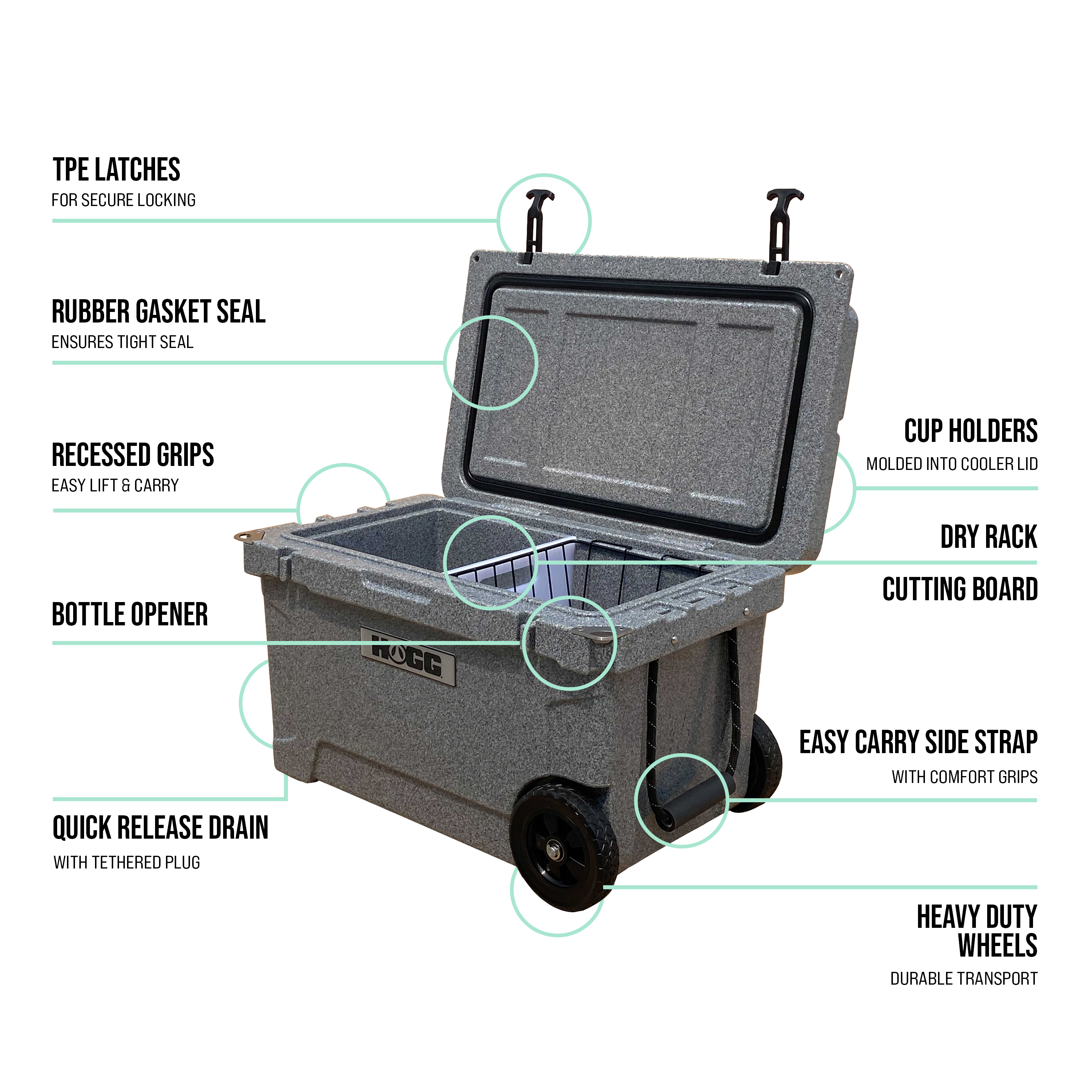 Hogg Outfitters - 45QT Cooler - Image 2
