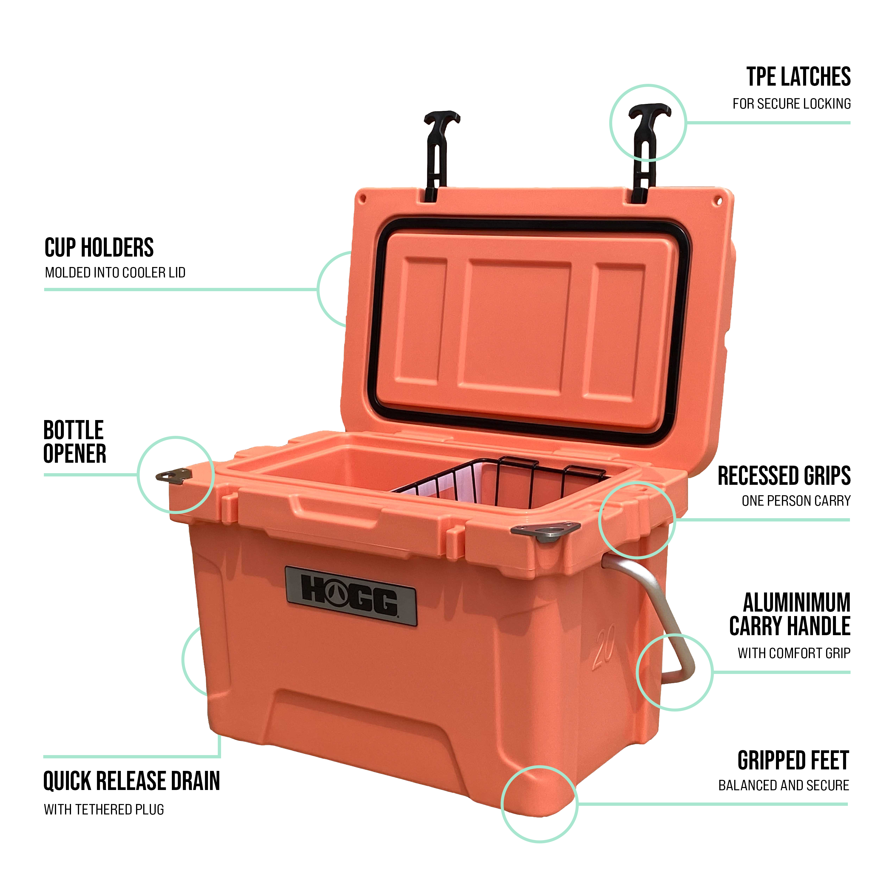 Hogg Outfitters - 20QT Cooler - Image 14