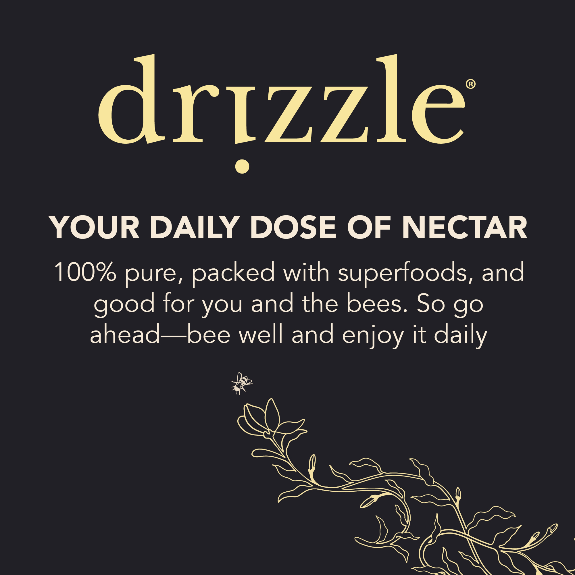 Drizzle Honey Golden Raw Honey - Image 9