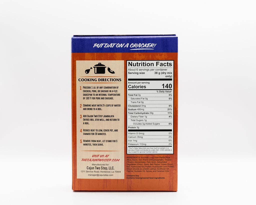 Cajun Two Step Jambalaya Entree Mix - Image 2
