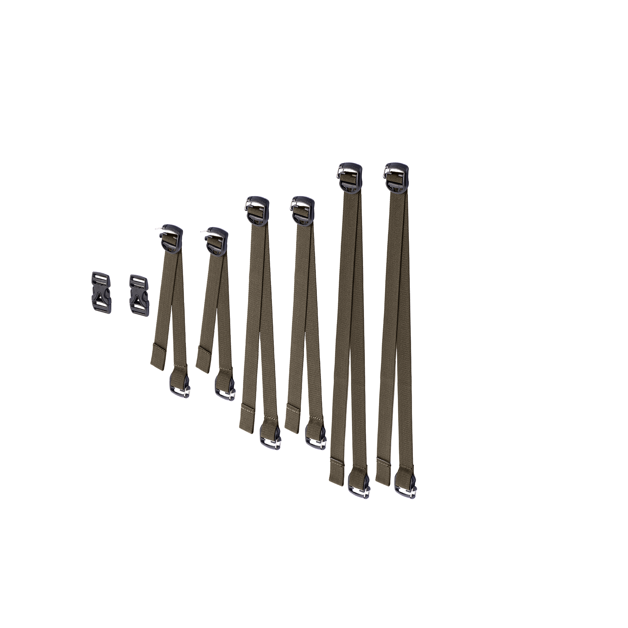 Vorn GS6 Gate Straps 6 pack with adjustable Gate Keeper buckles for Vorn rifle backpacks and DLS gear