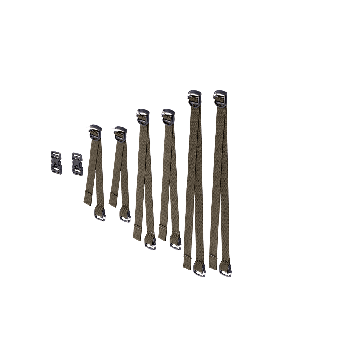 Vorn GS6 Gate Straps 6 pack with adjustable Gate Keeper buckles for Vorn rifle backpacks and DLS gear