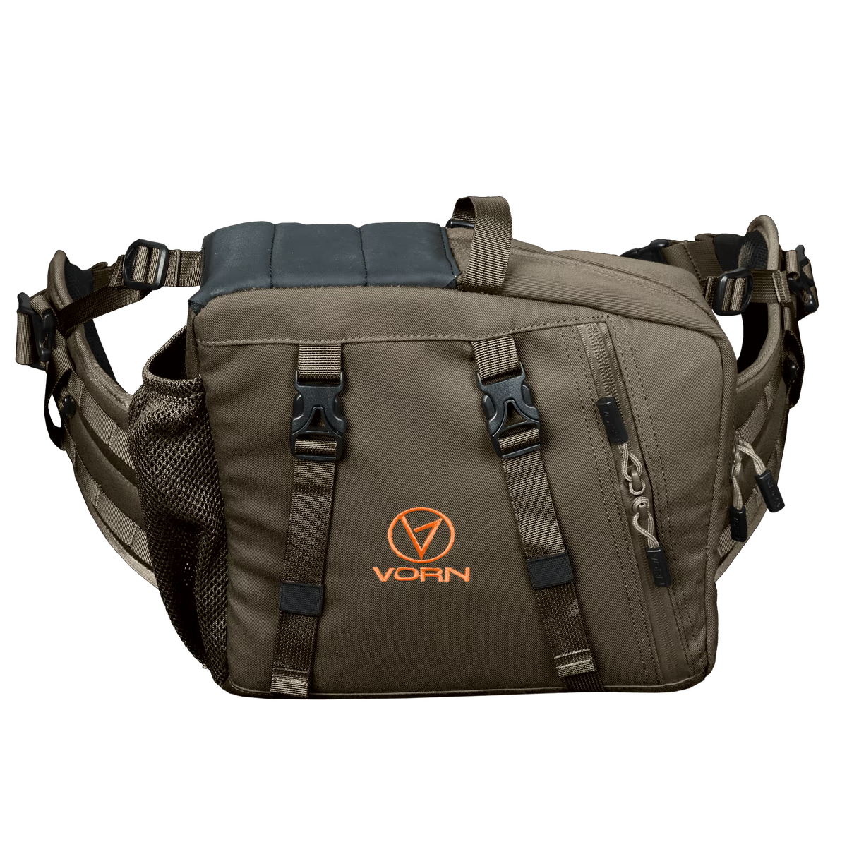Vorn SR10 10L hunting hip pack with integrated shooting rest and heavy-duty waist belt