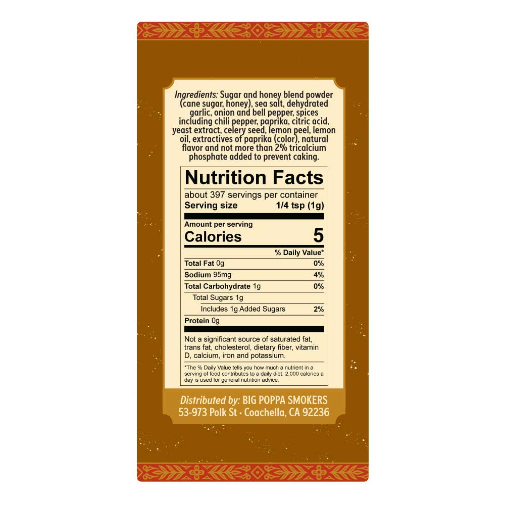 Big Poppa's Sweet Money Seasoning 14oz - Image 4